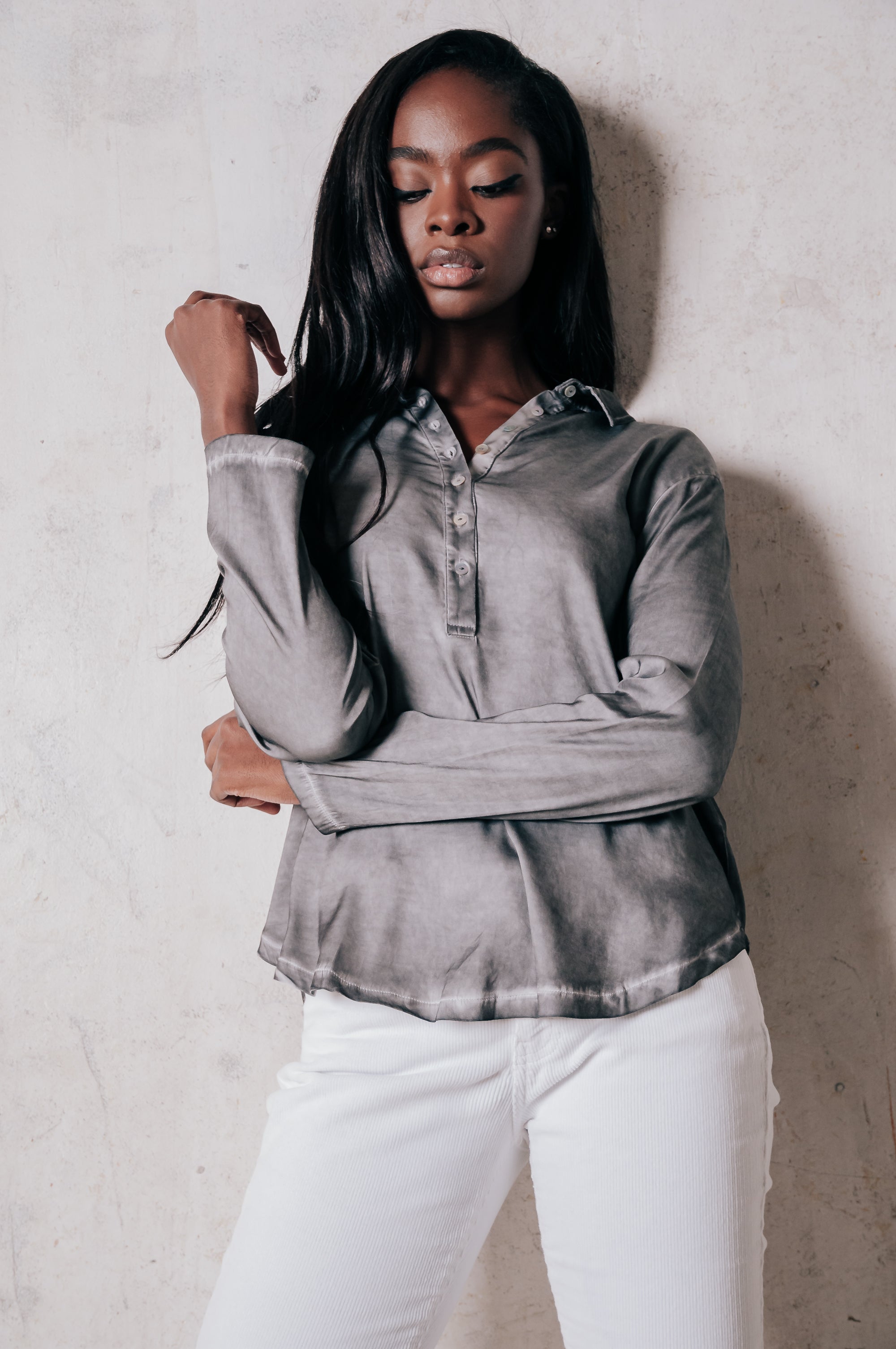 Venezia Satin Polo - Tiburon