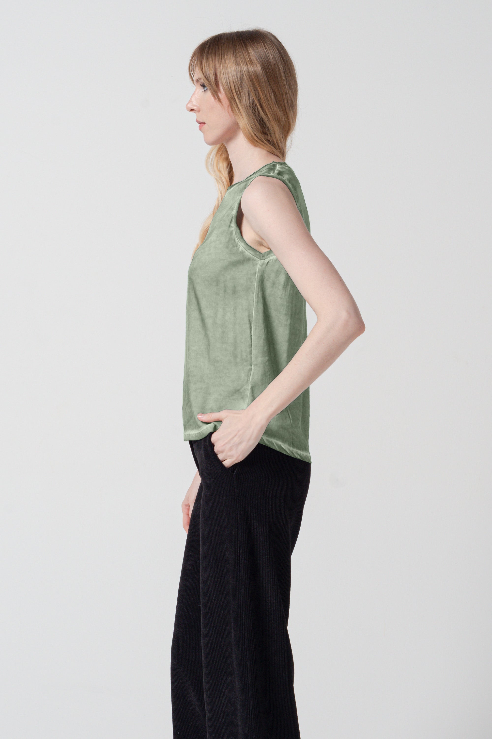 Soave Tank Top - Palm