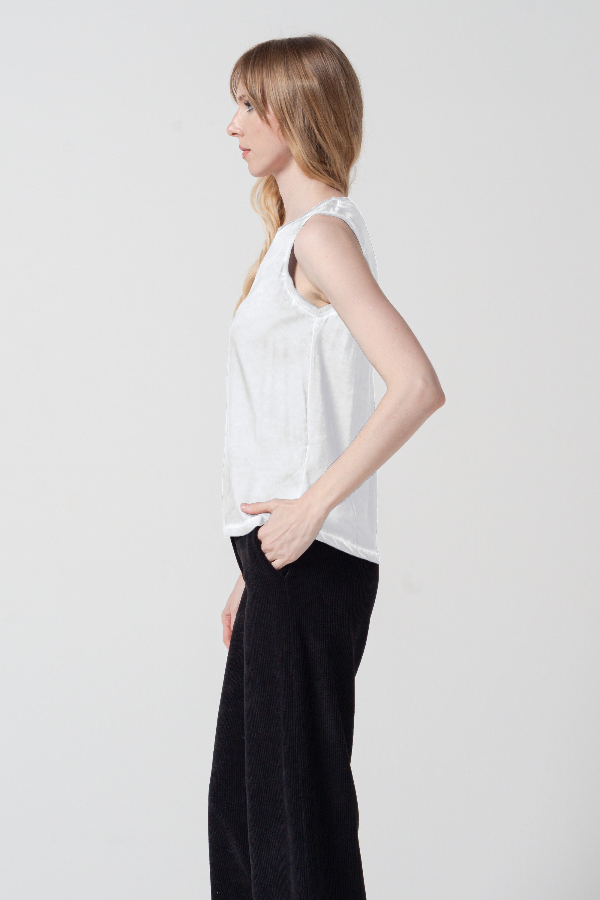 Soave Tank Top - White