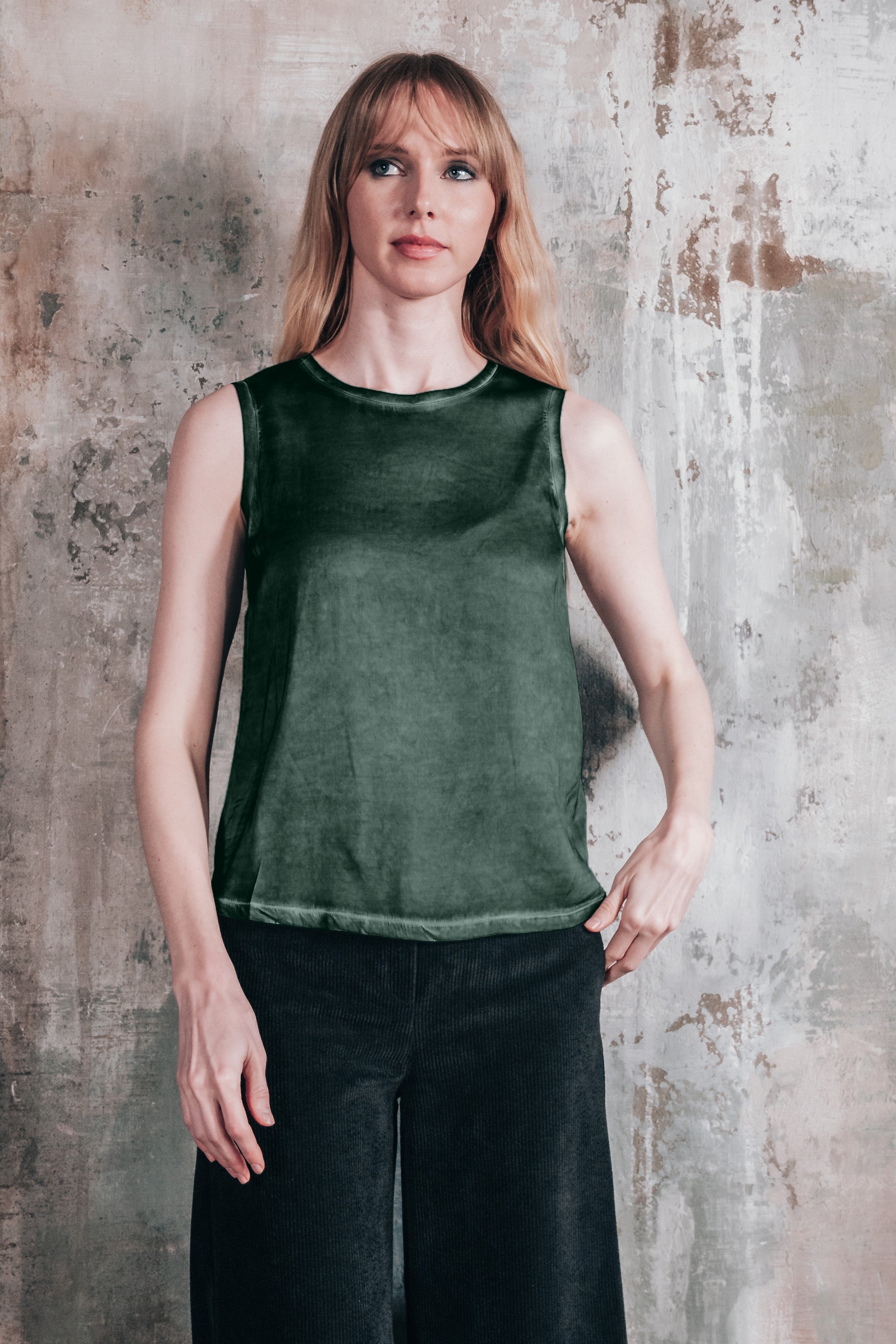 Soave Tank Top - Nori