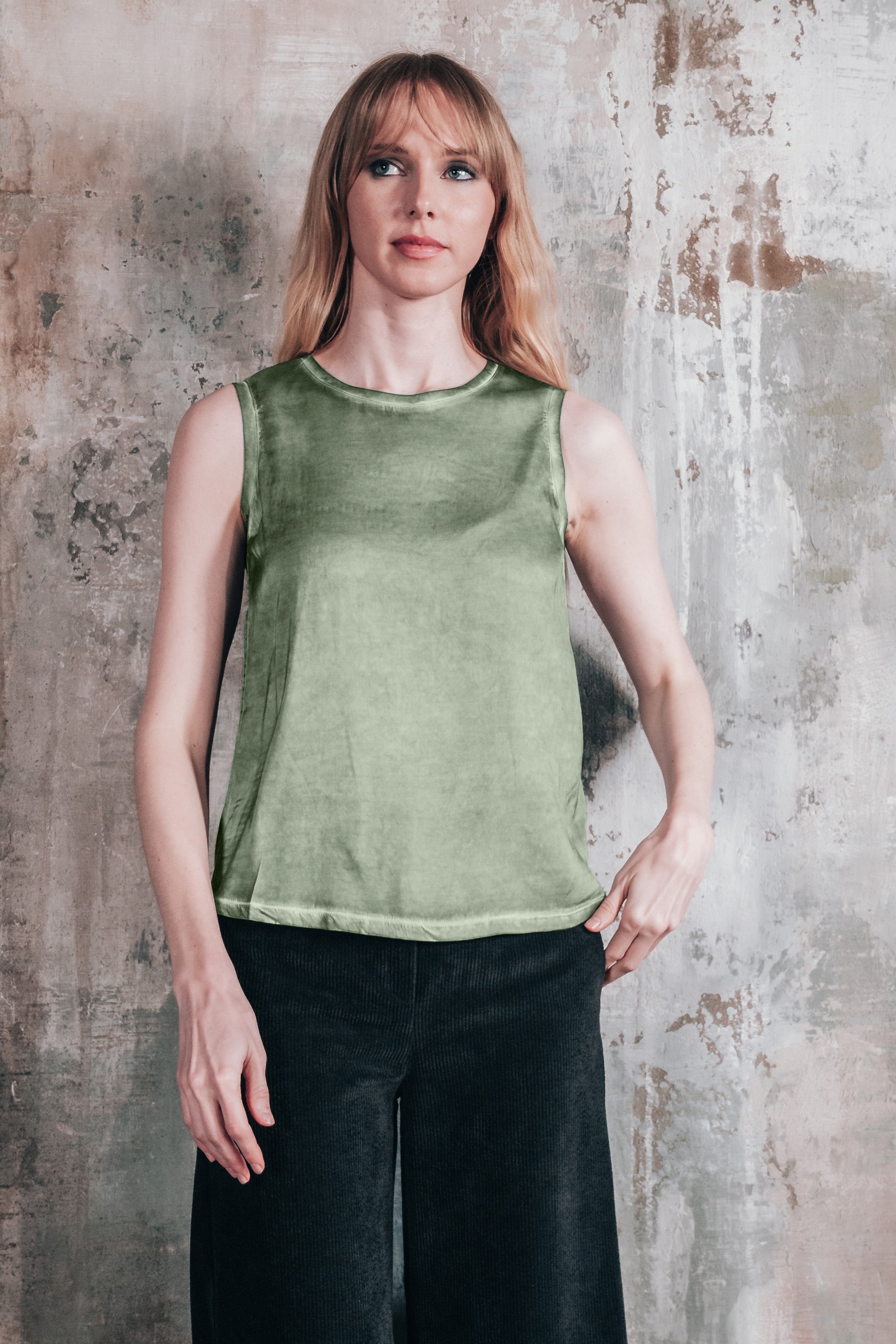 Soave Tank Top - Palm