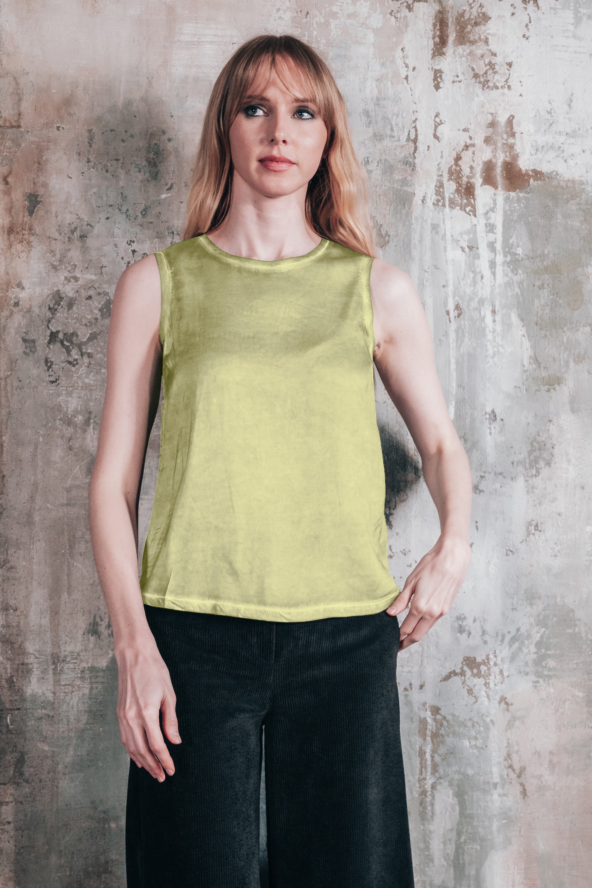 Soave Tank Top - Pera