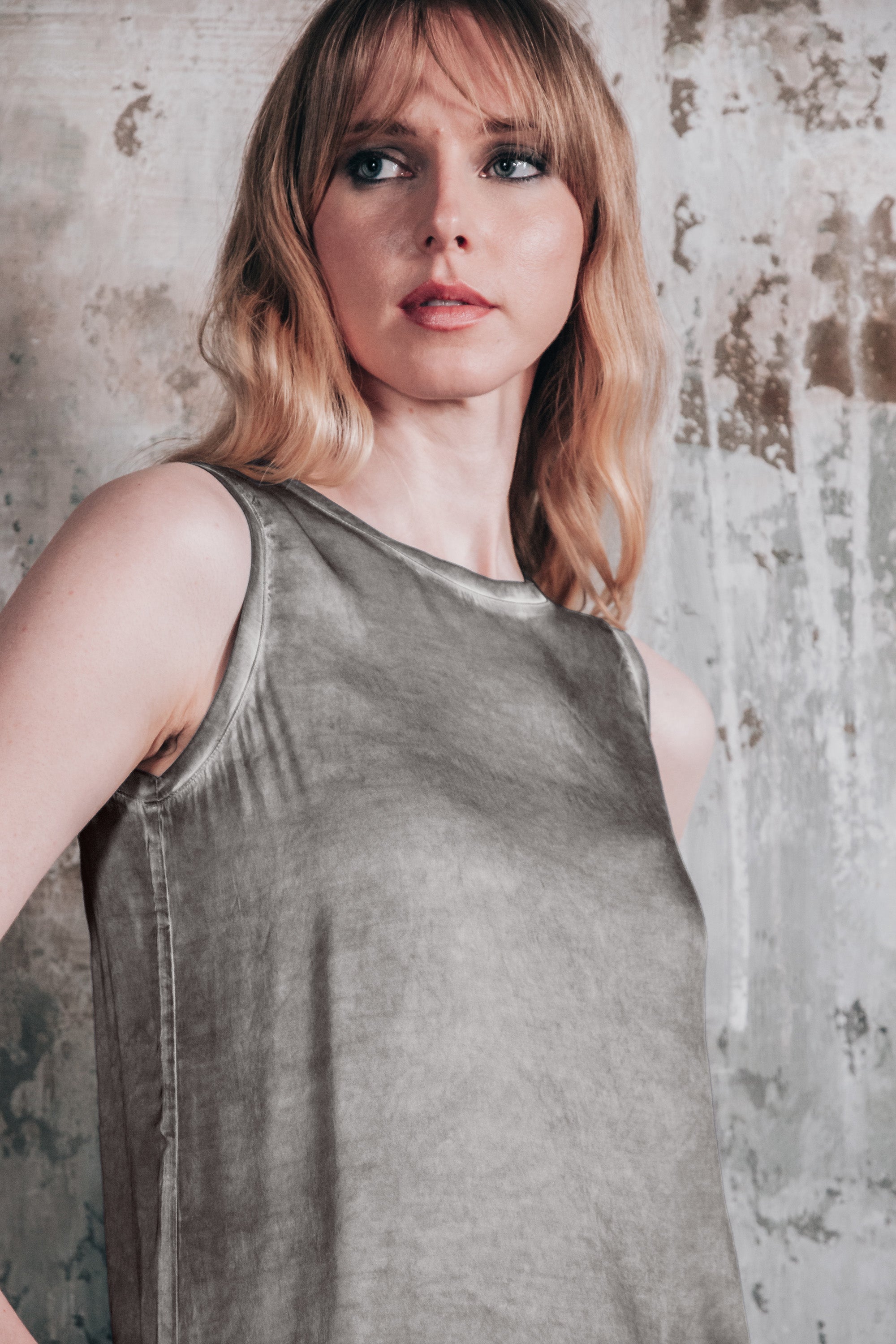 Soave Tank Top - Steel