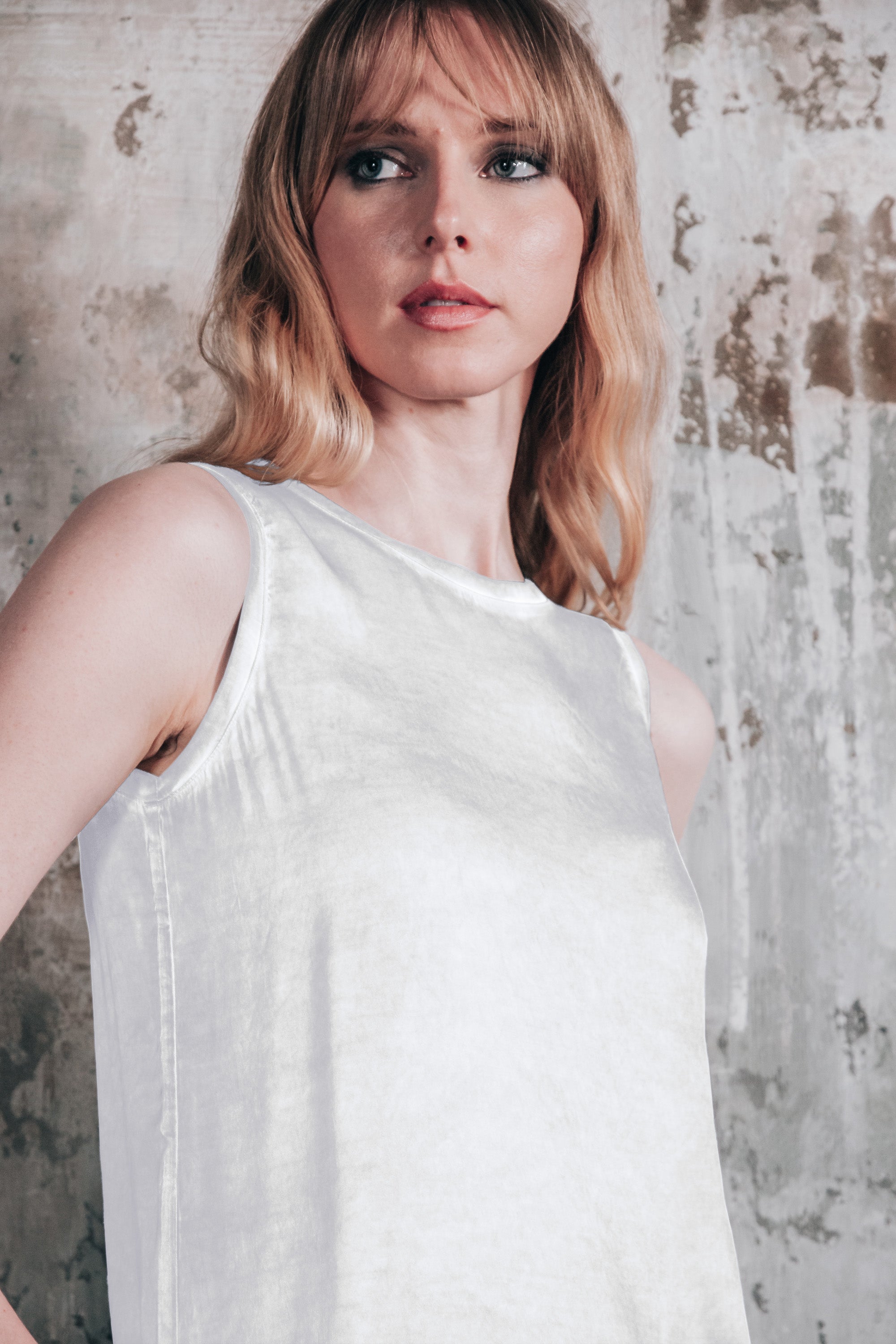Soave Tank Top - White
