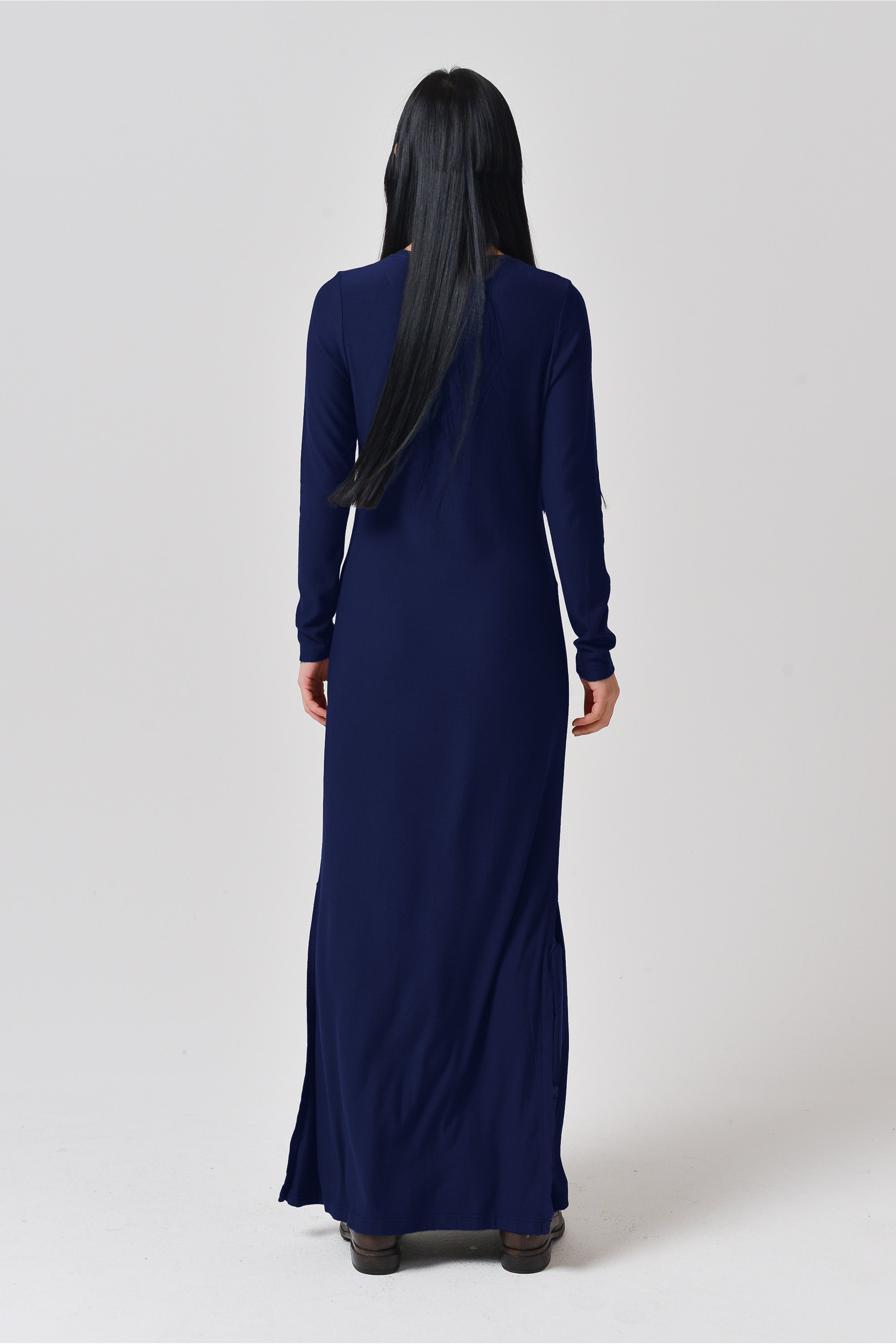 Isabella Dress - Navy