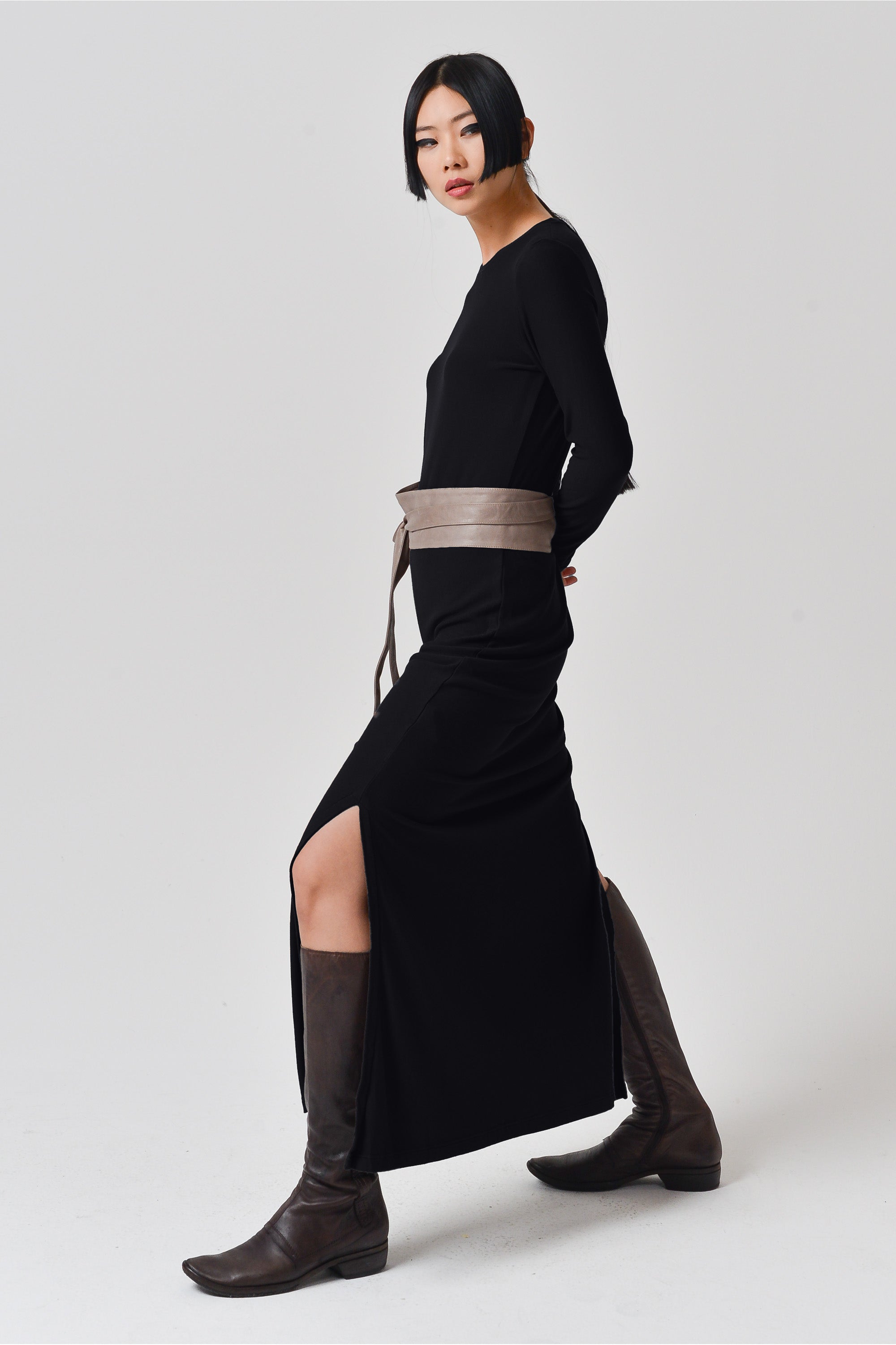 Isabella Dress - Basalt