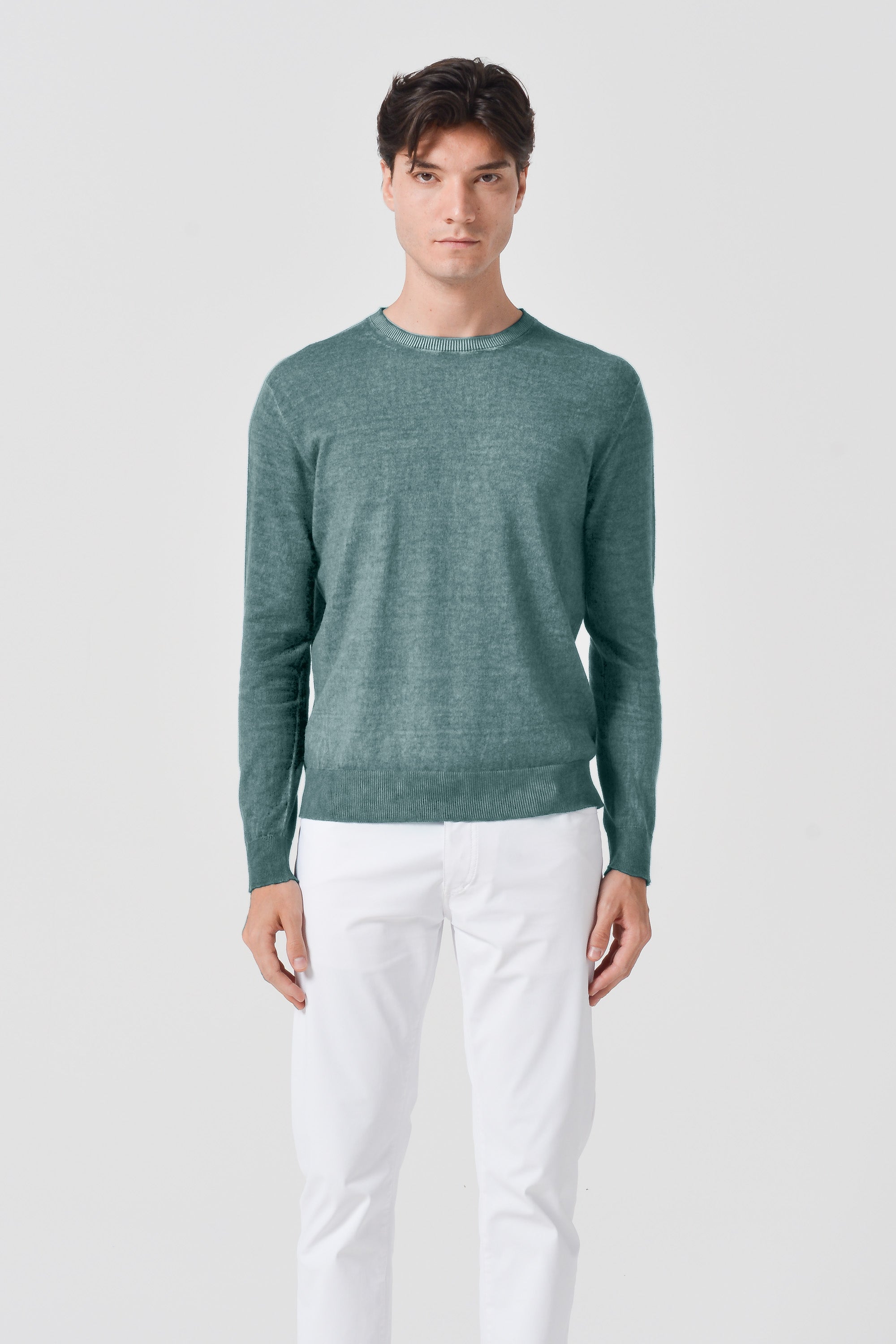George Crew Knit - Marlin