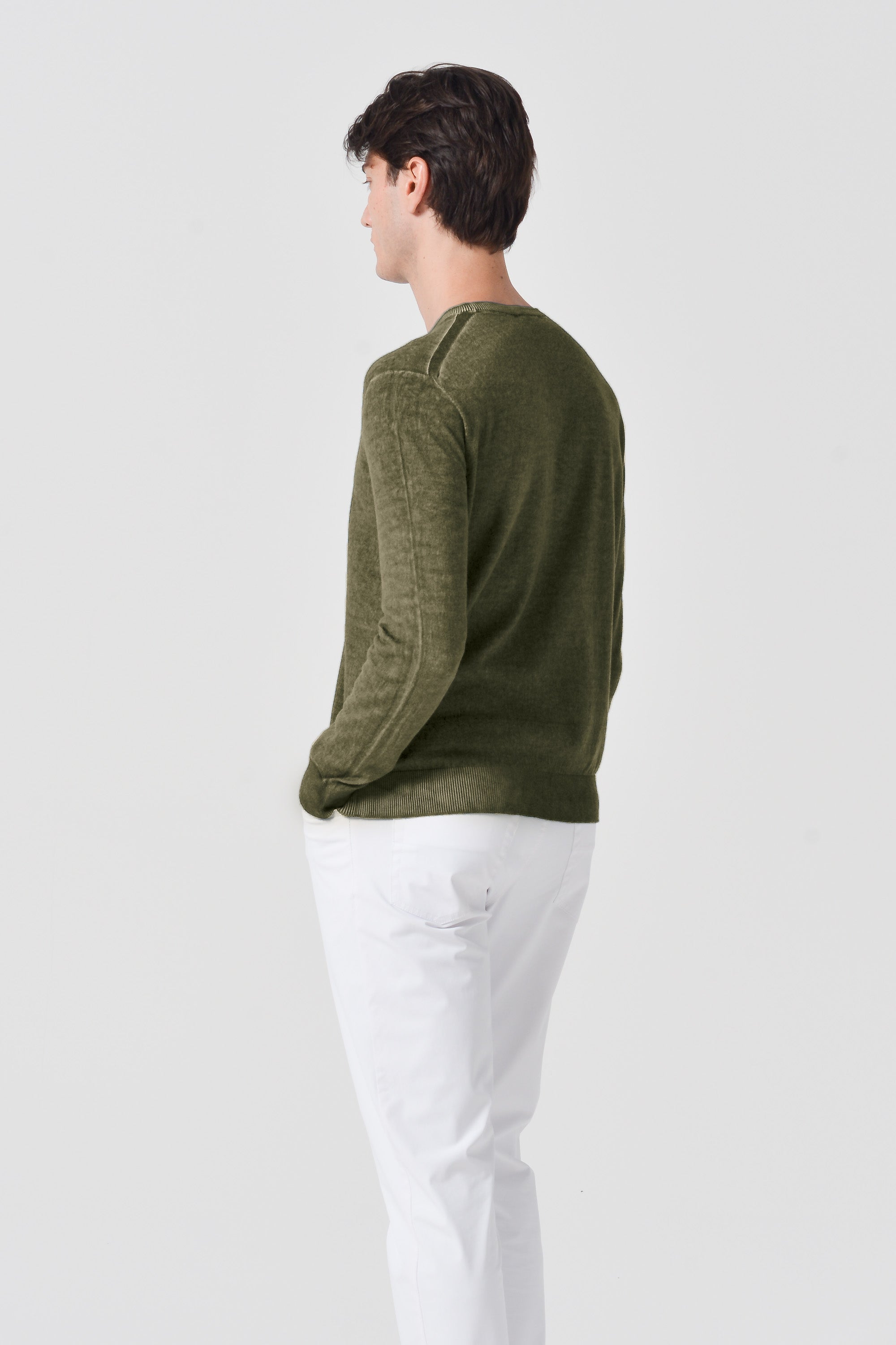 George Crew Knit - Willow