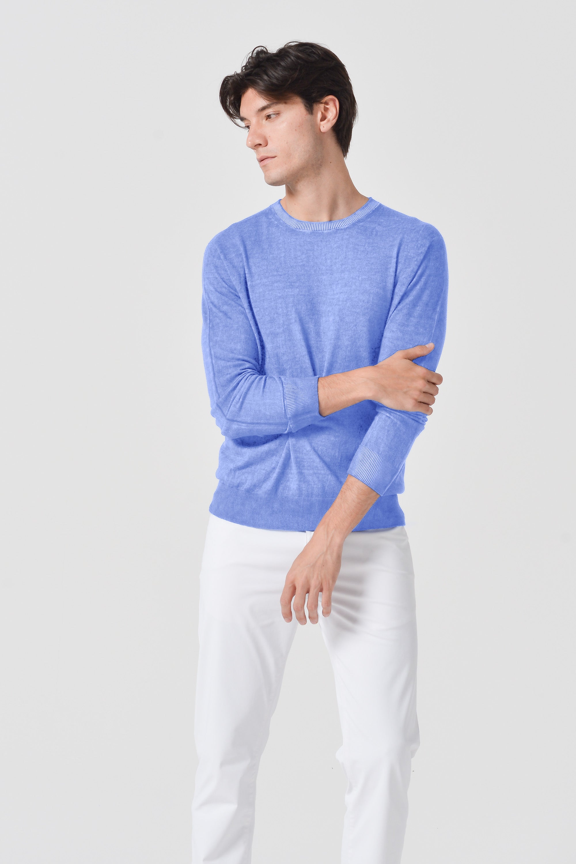 George Crew Knit - Bay
