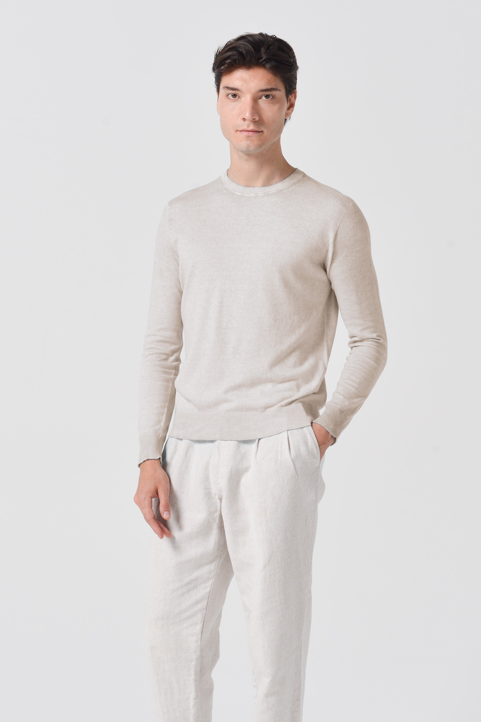 George Crew Knit - Canapa