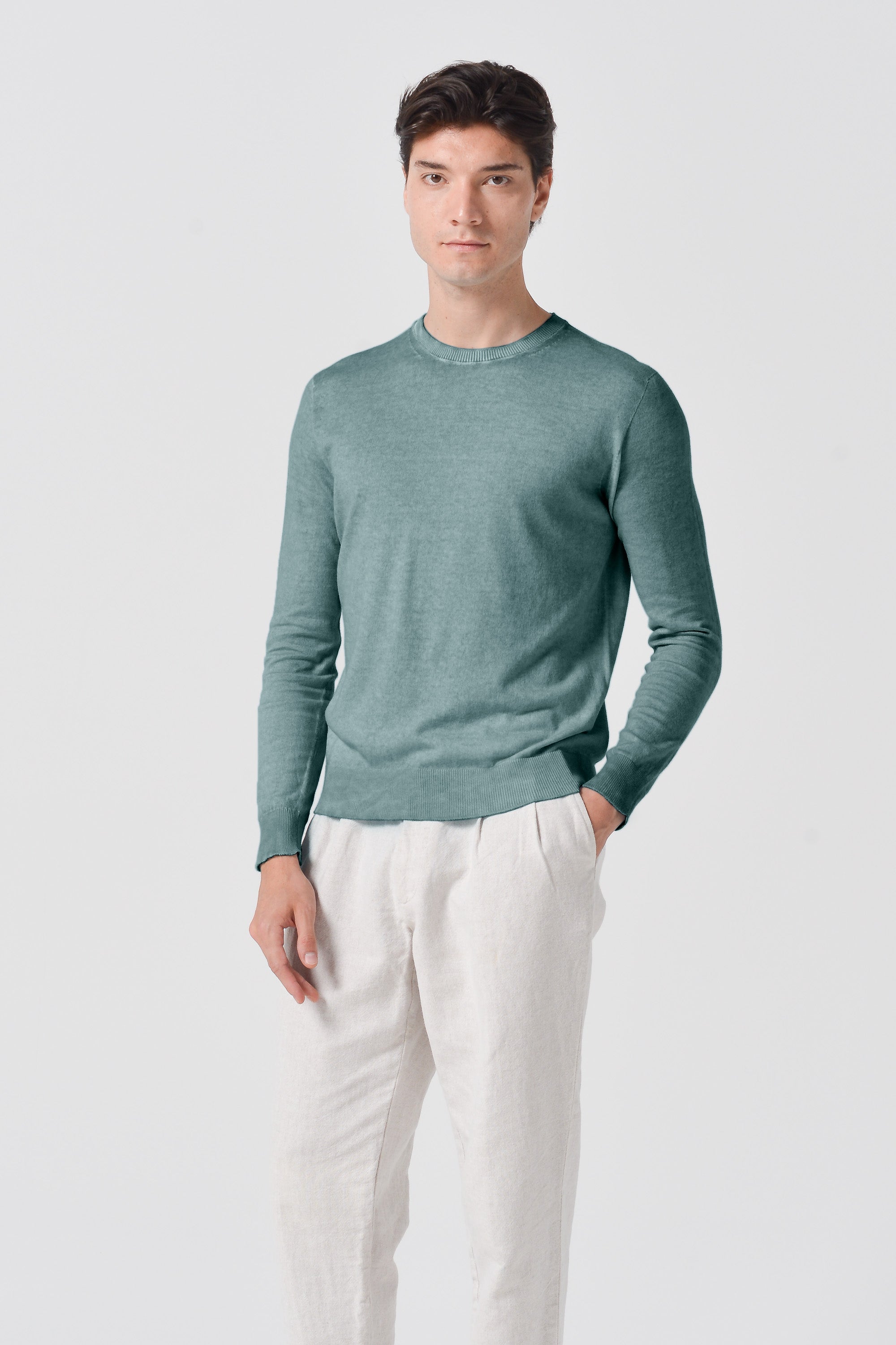 George Crew Knit - Marlin