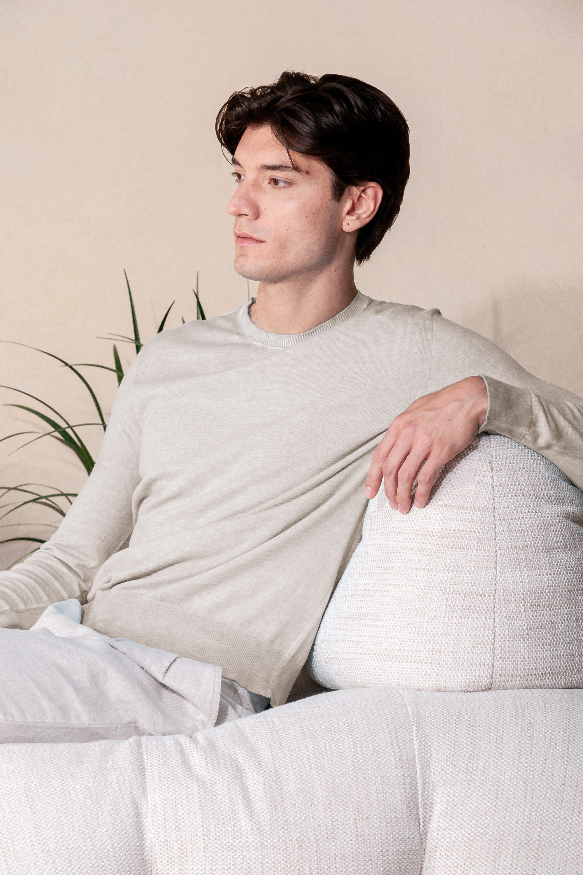 George Crew Knit - Canapa