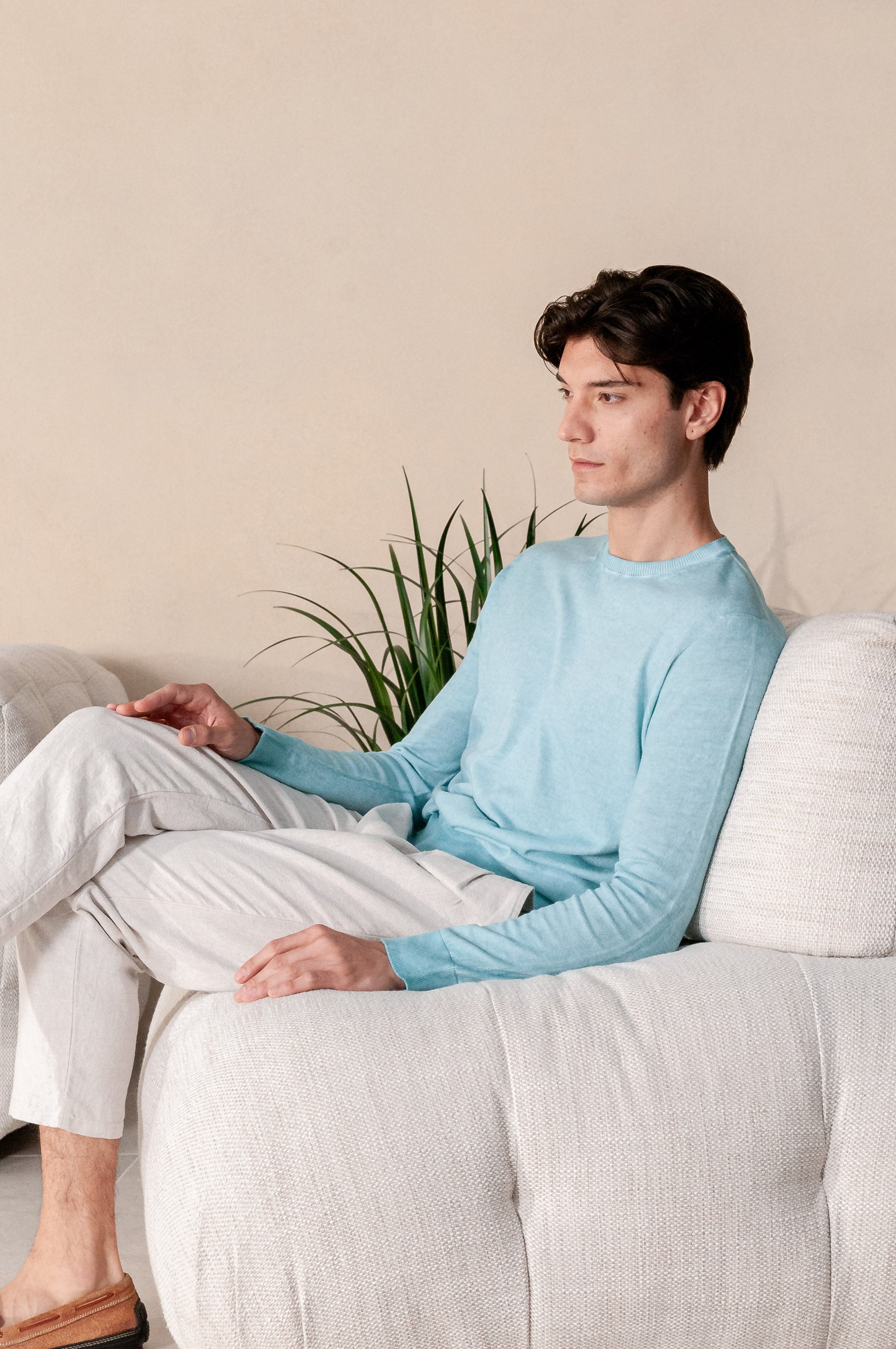 George Crew Knit - Barbados