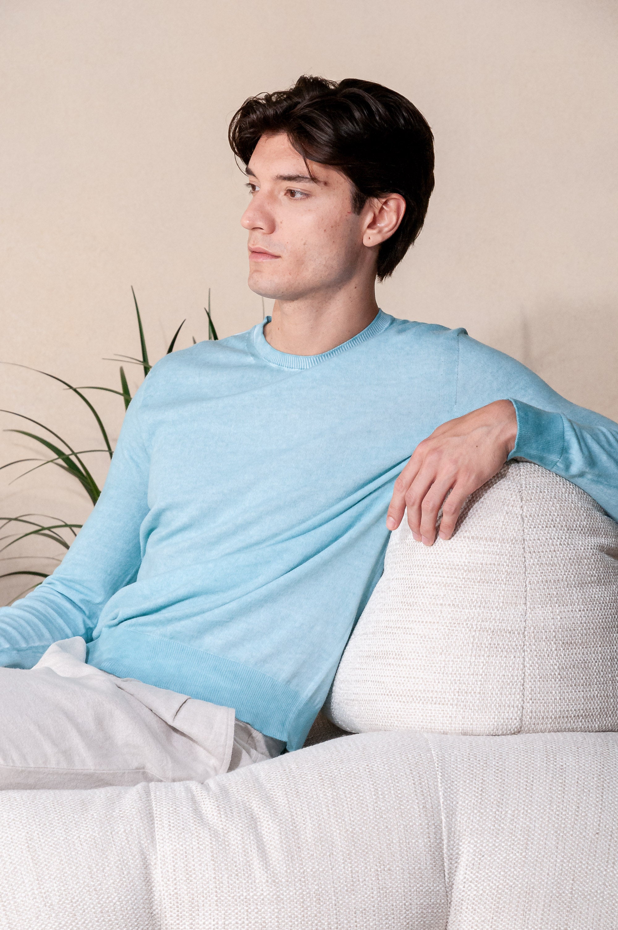 George Crew Knit - Barbados