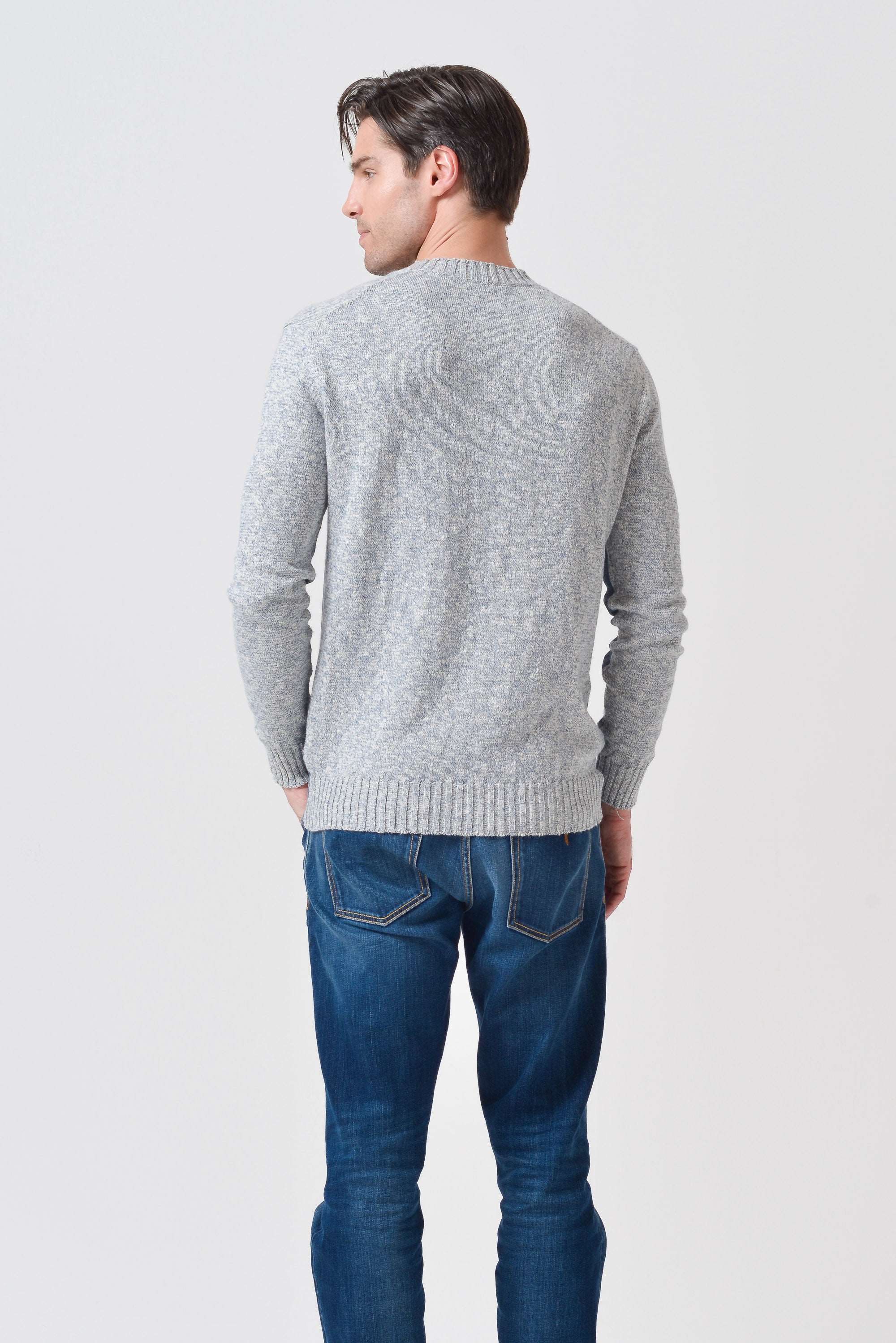 Shore Painted Knit - White