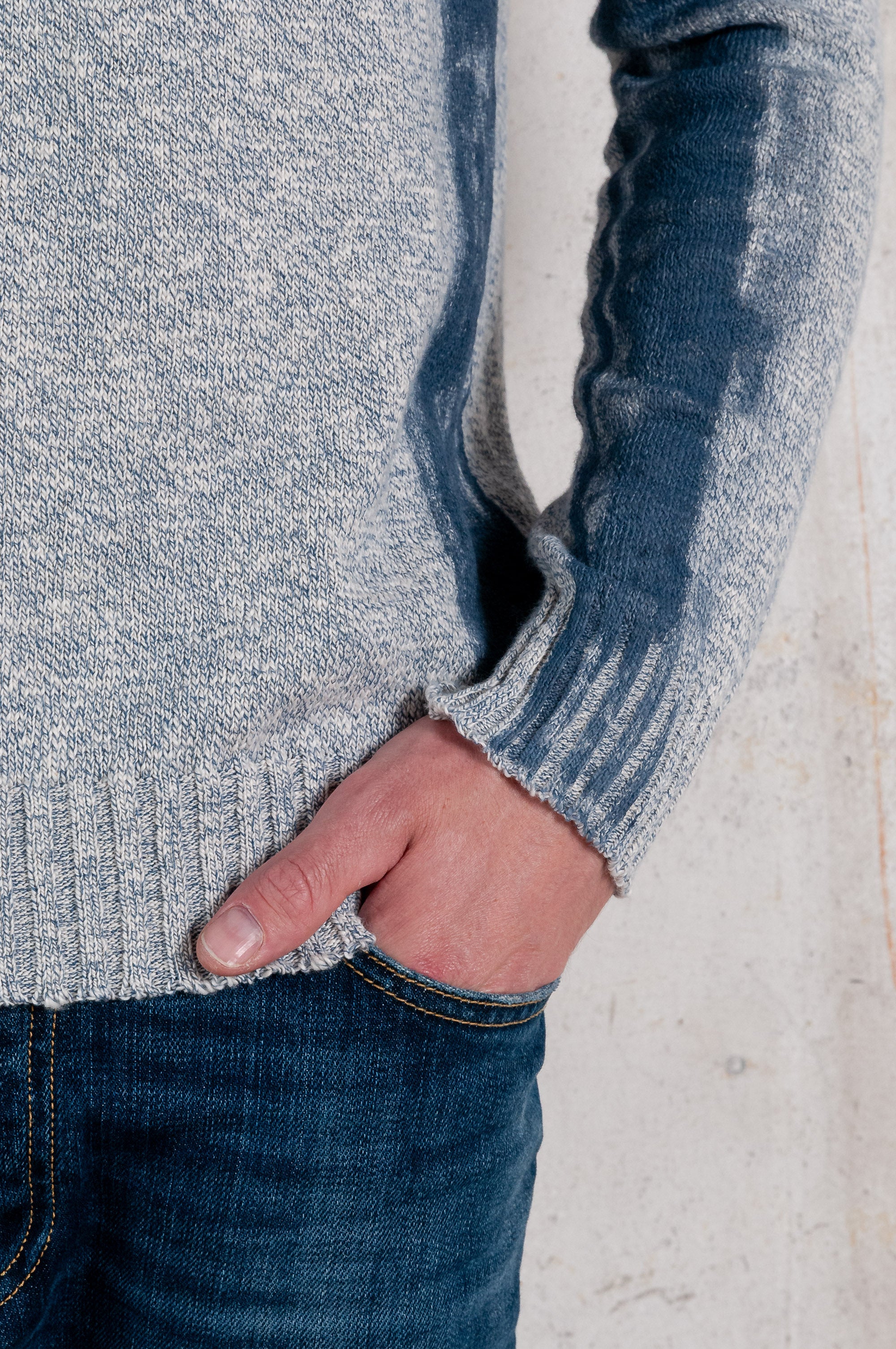 Shore Painted Knit - White