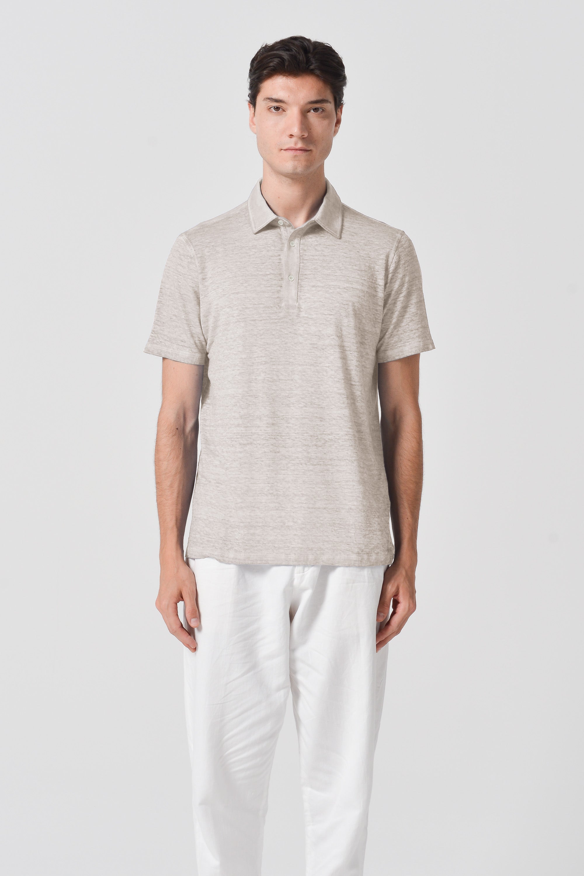 Riviera Slim Fit Polo - Canapa