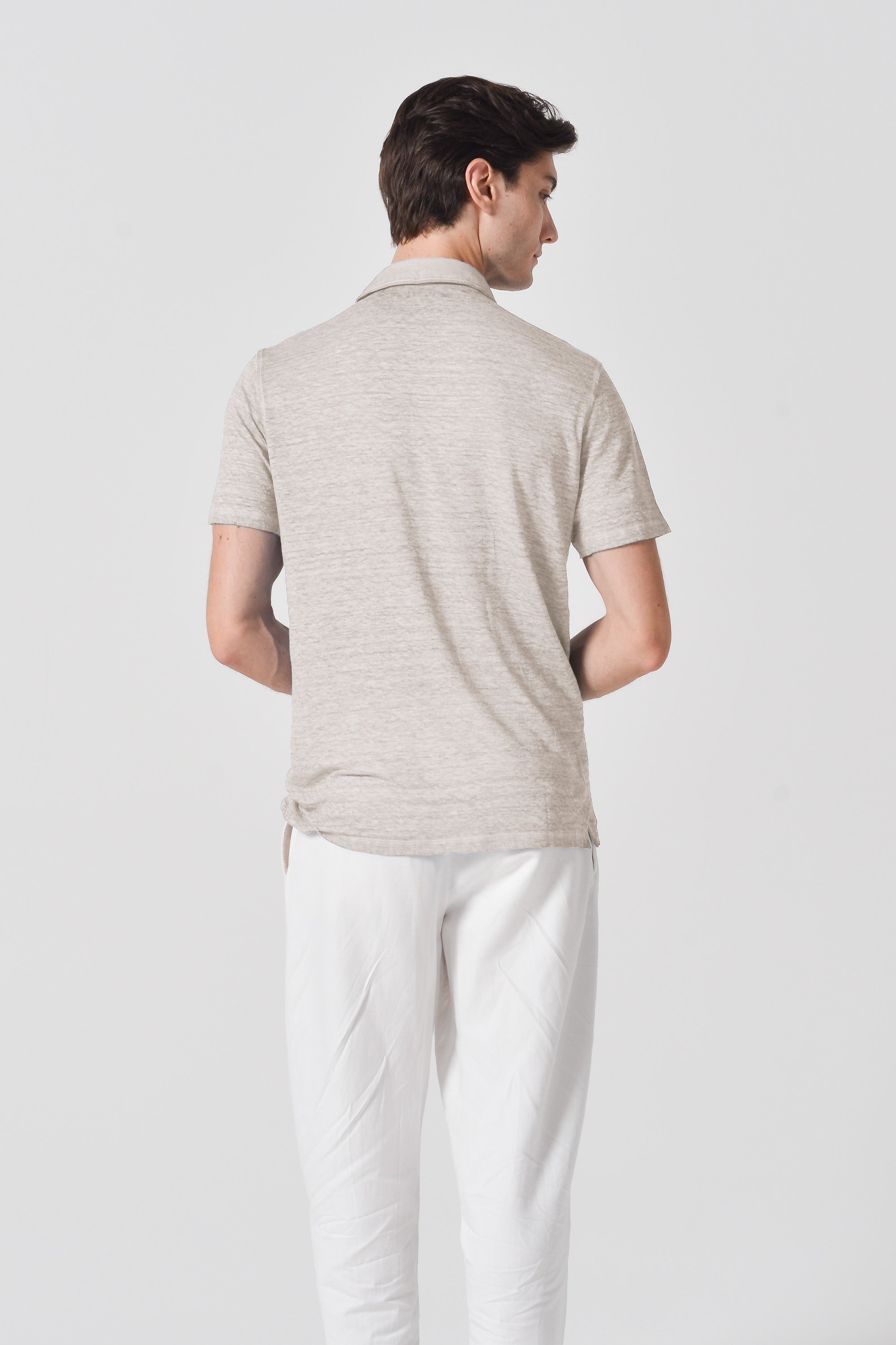 Riviera Slim Fit Polo - Canapa