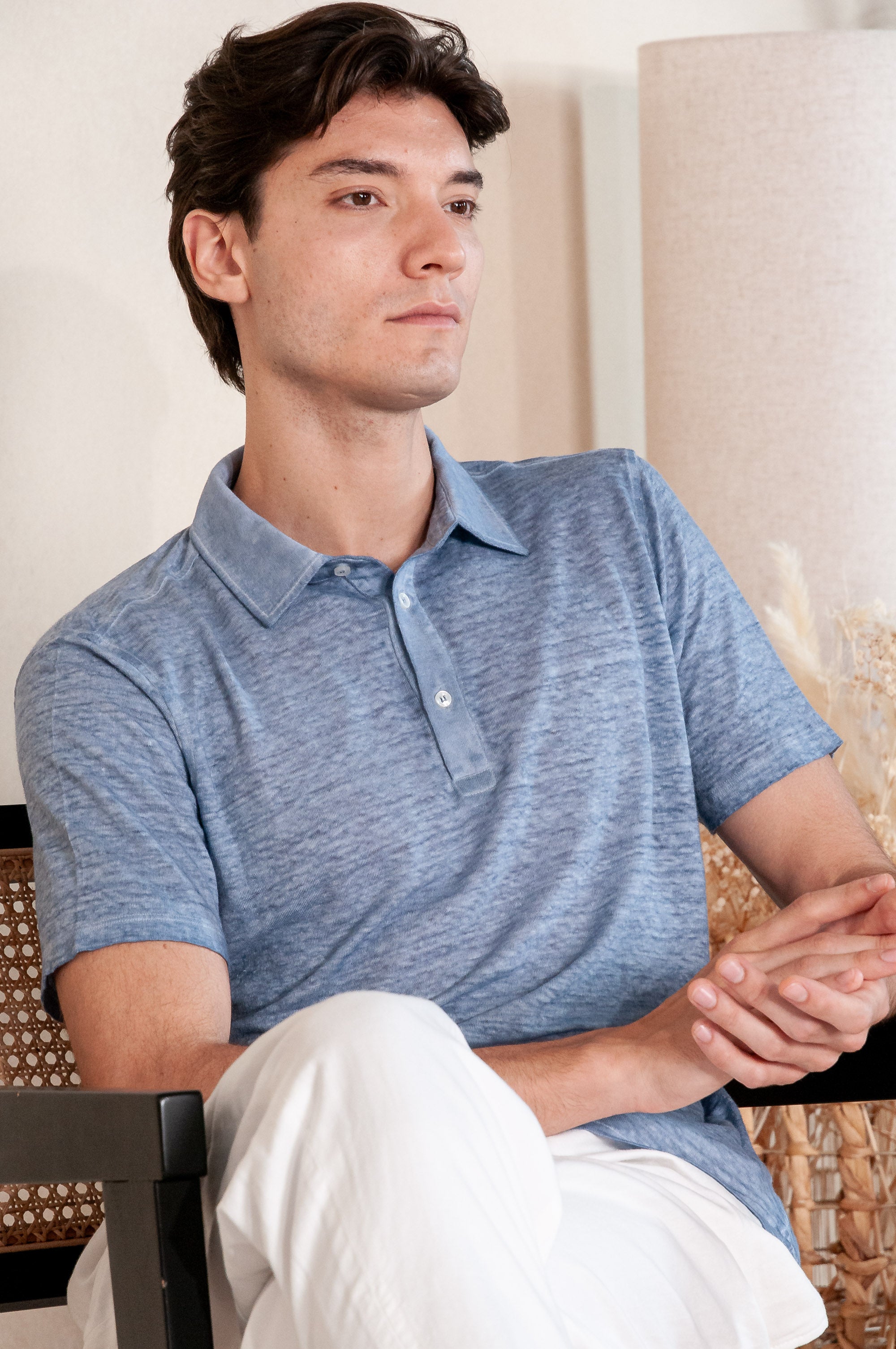 Riviera Slim Fit Polo - Polar