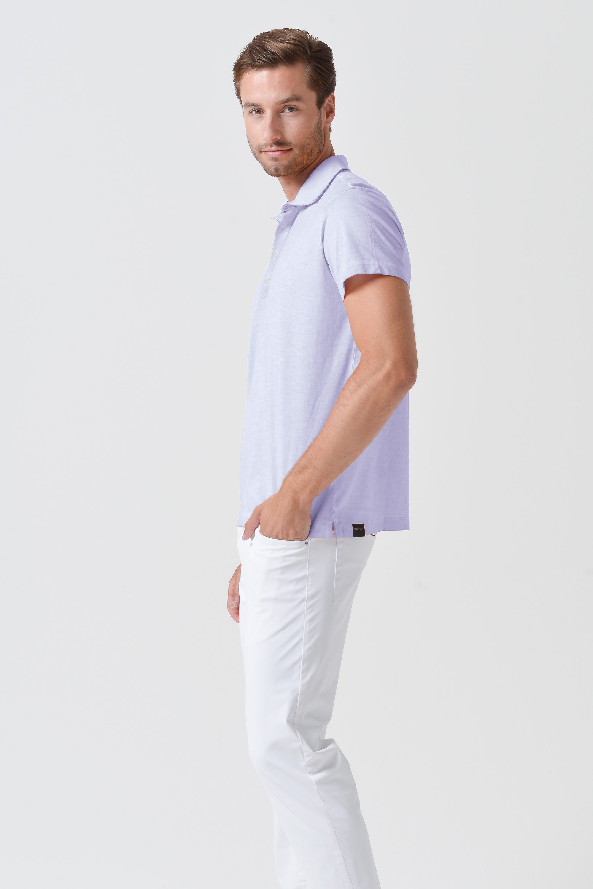 Isla Vista Polo - Lilac