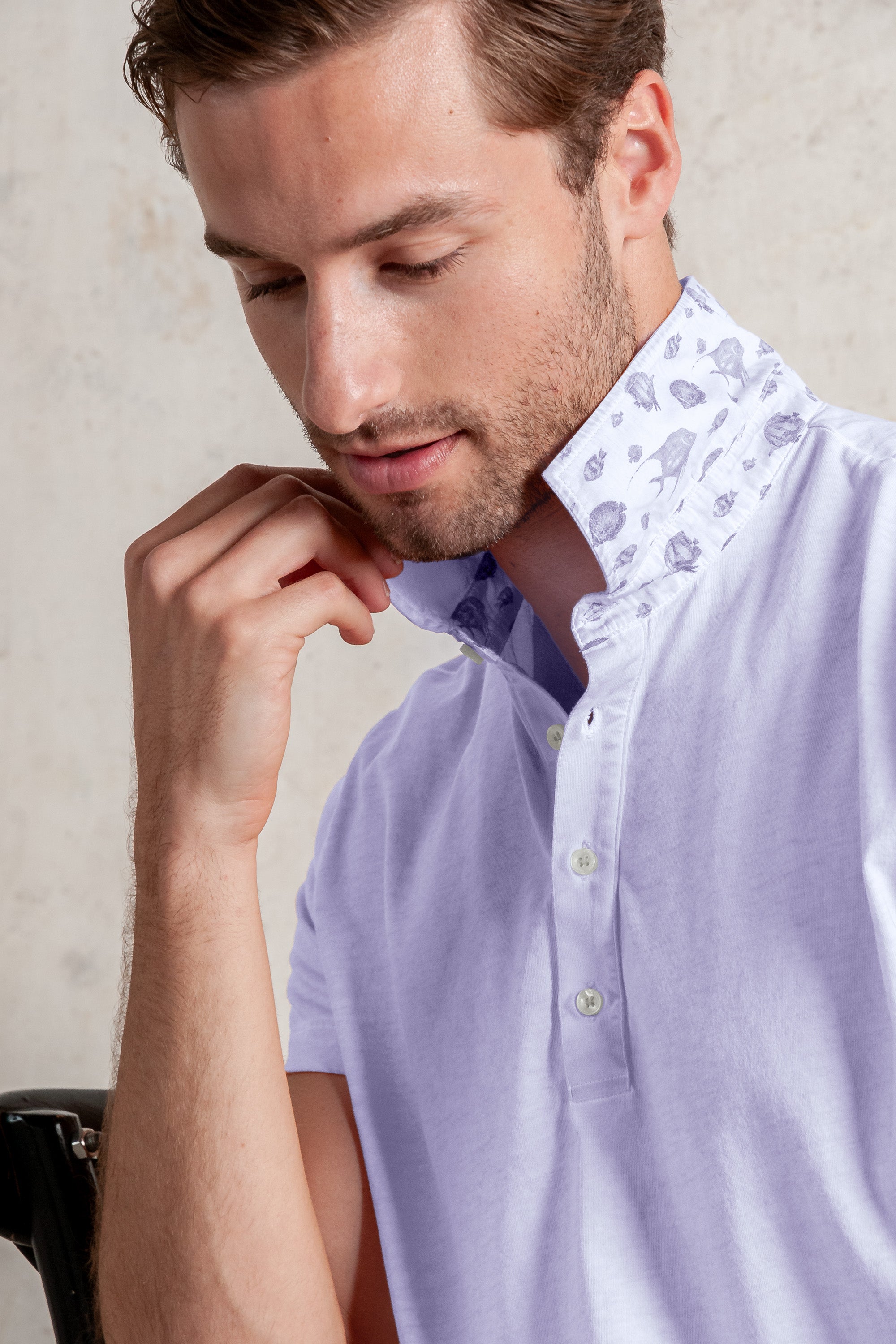 Isla Vista Polo - Lilac