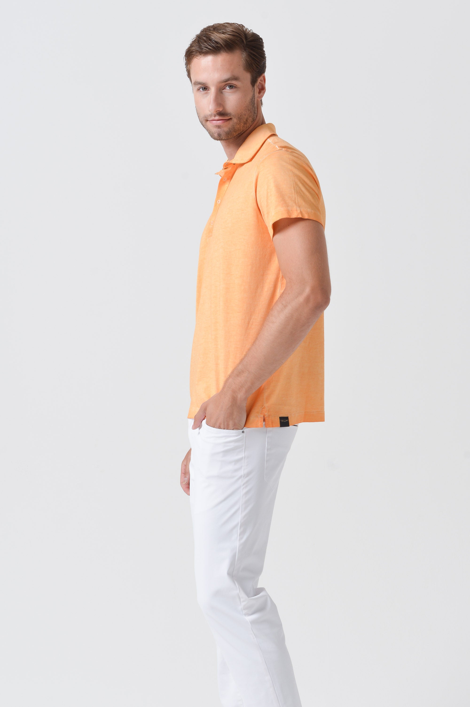 Isla Vista Polo - Apricot