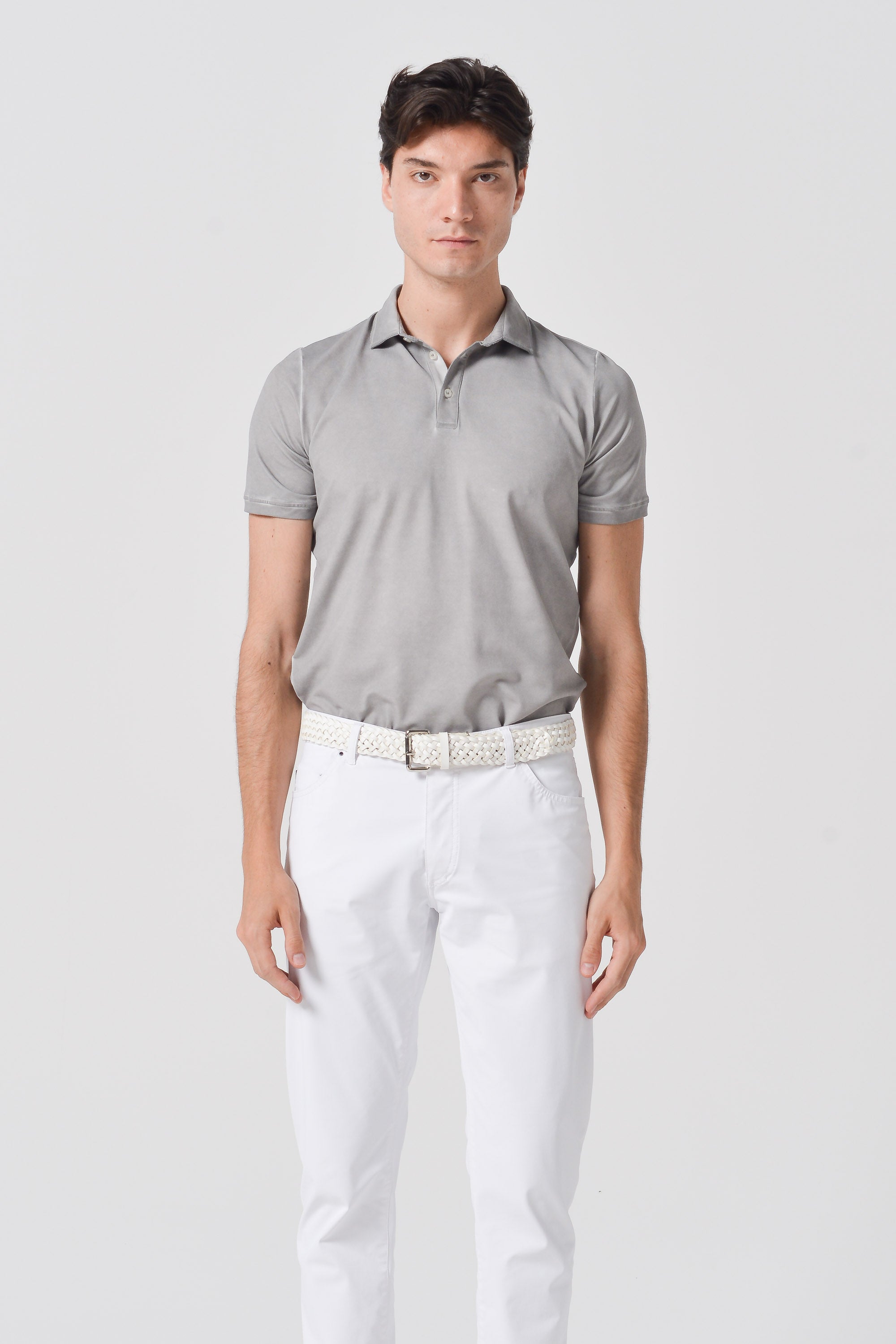 Fairway Polo Shirt - Steel