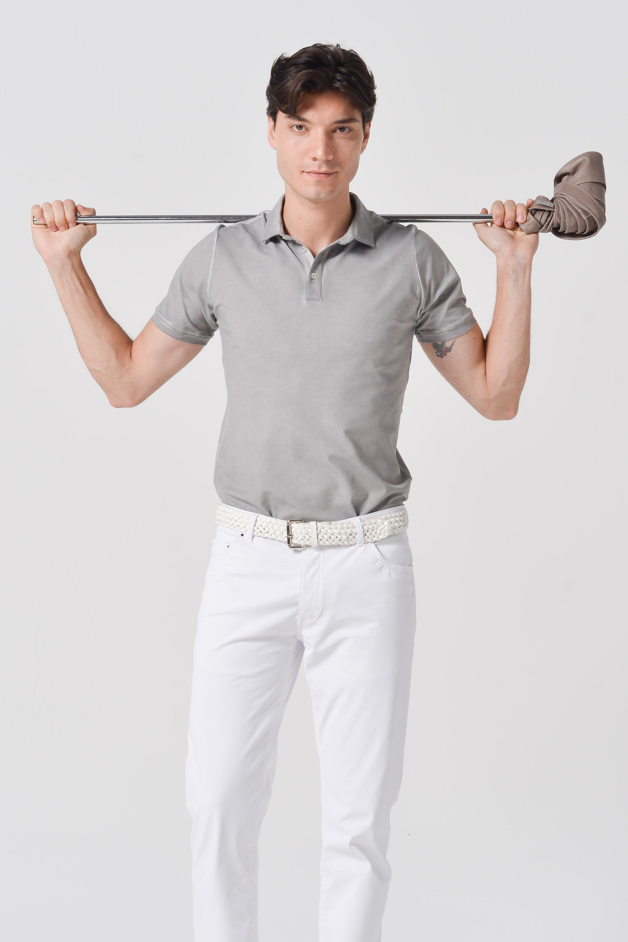 Fairway Polo Shirt - Steel