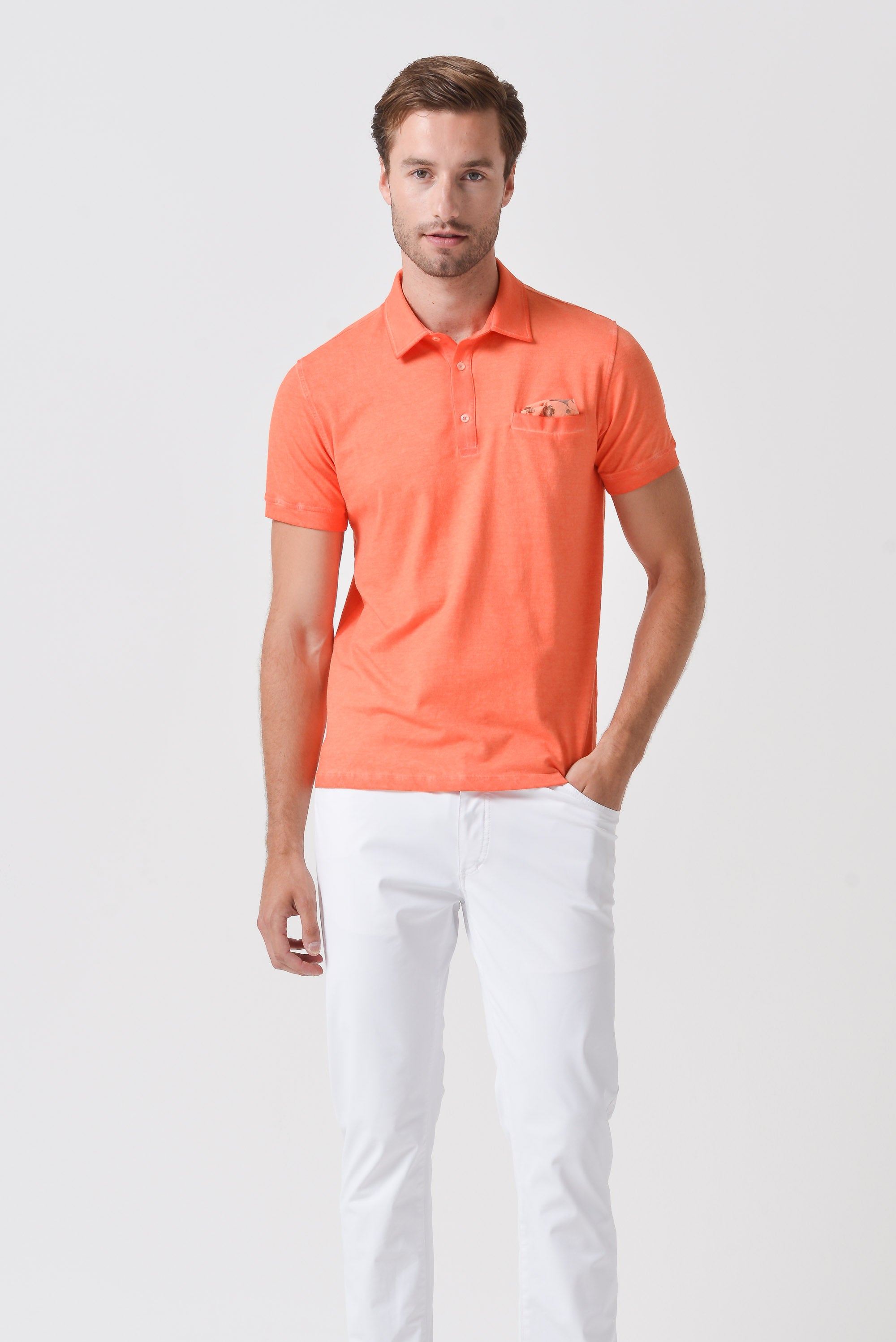 Brighton Polo - Papaya