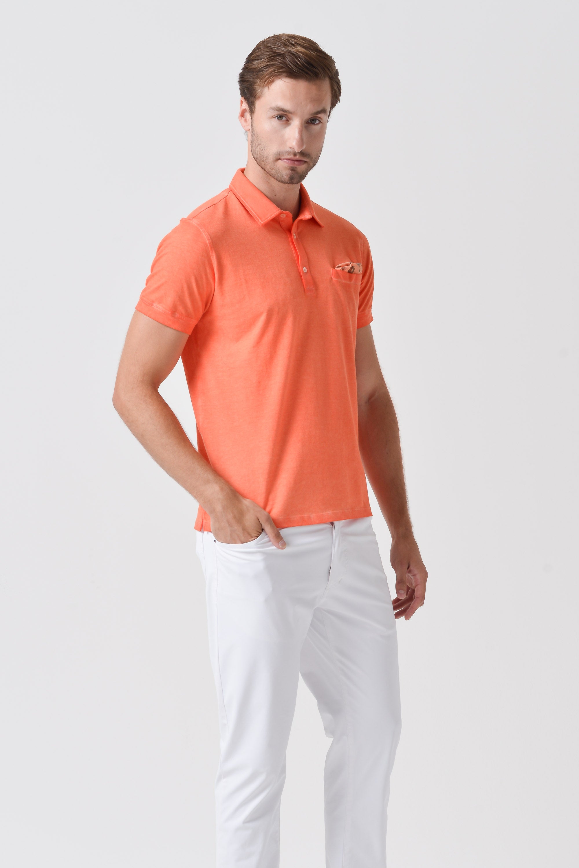 Brighton Polo - Papaya