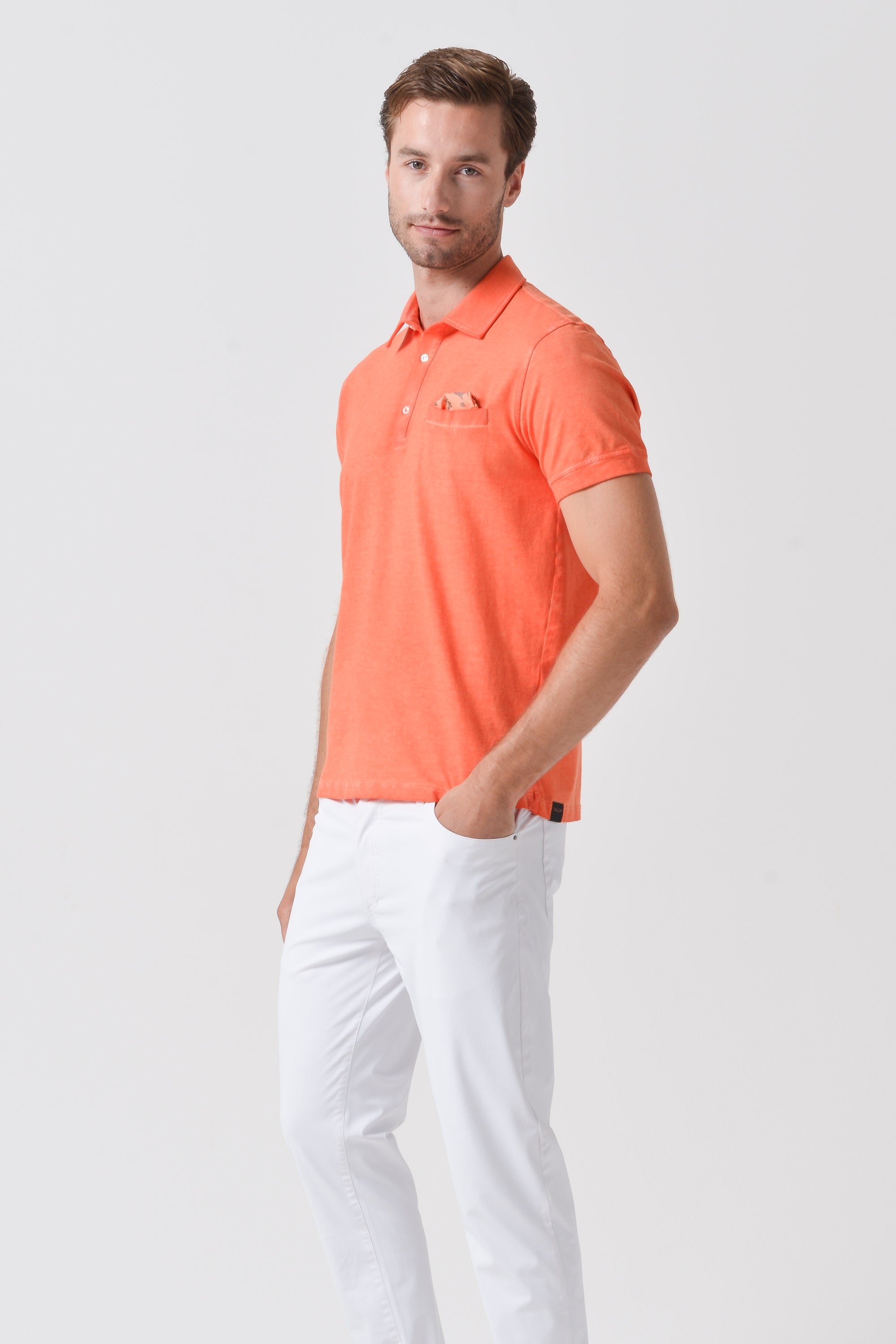 Brighton Polo - Papaya