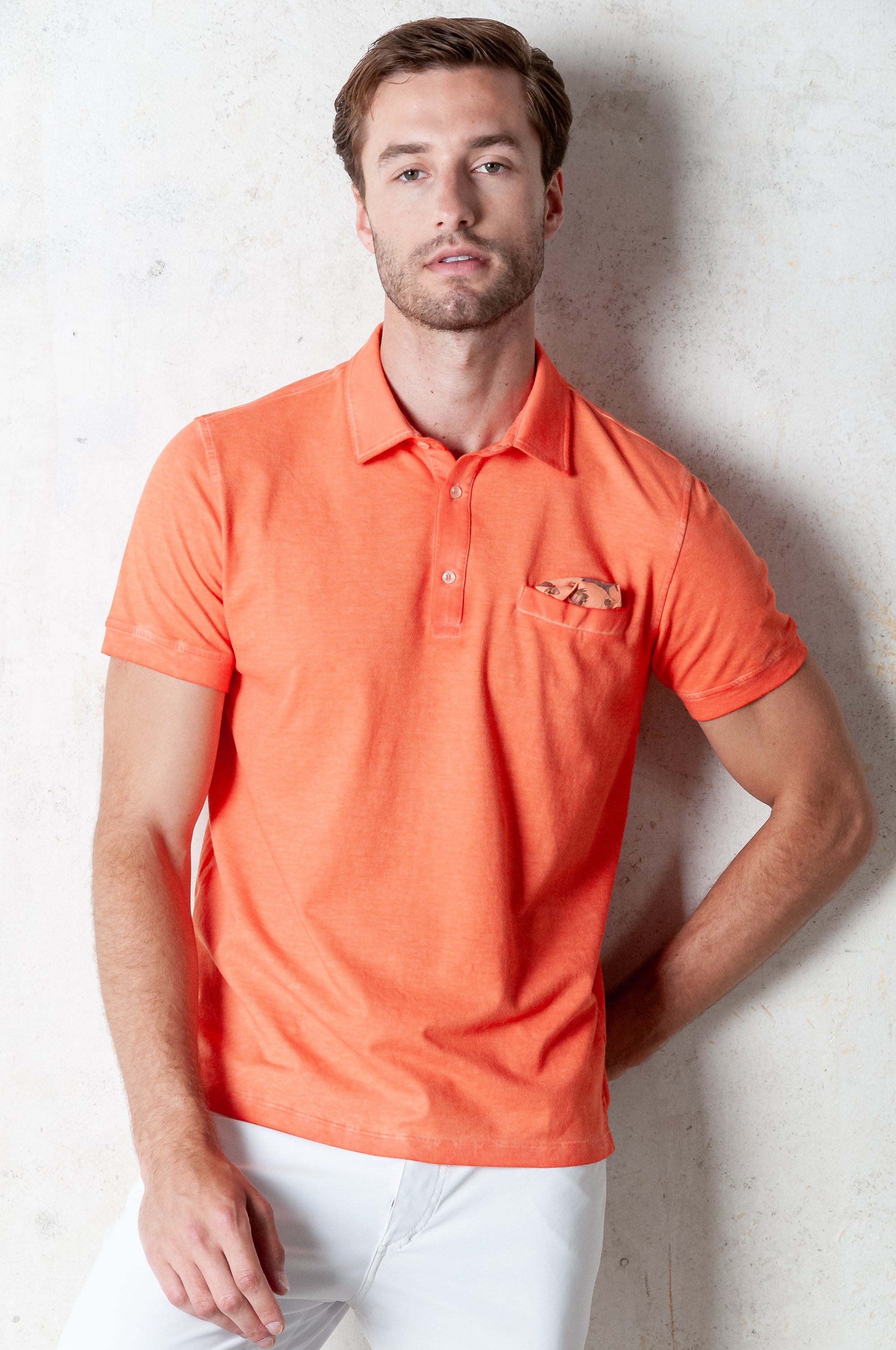 Brighton Polo - Papaya