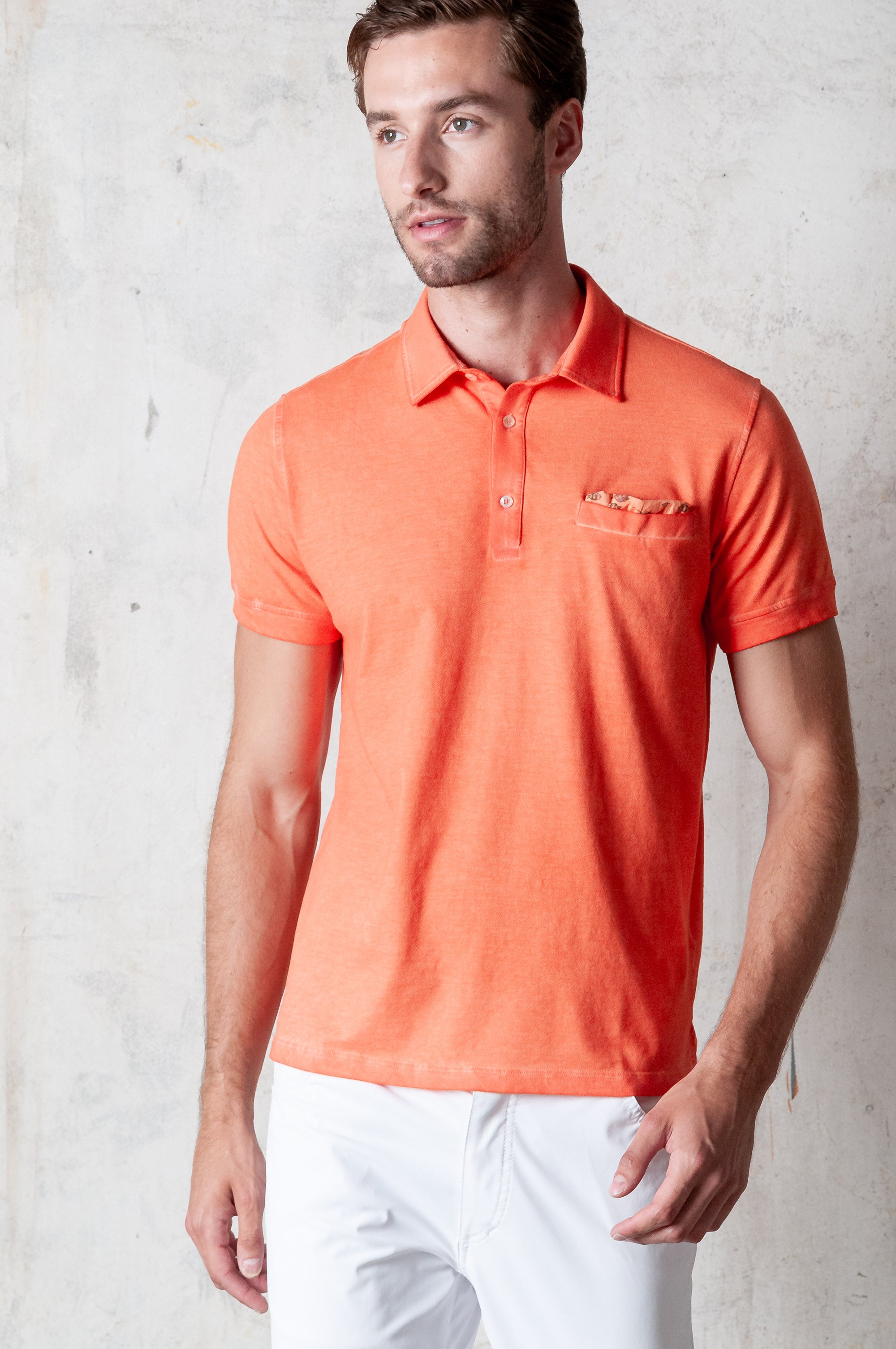 Brighton Polo - Papaya