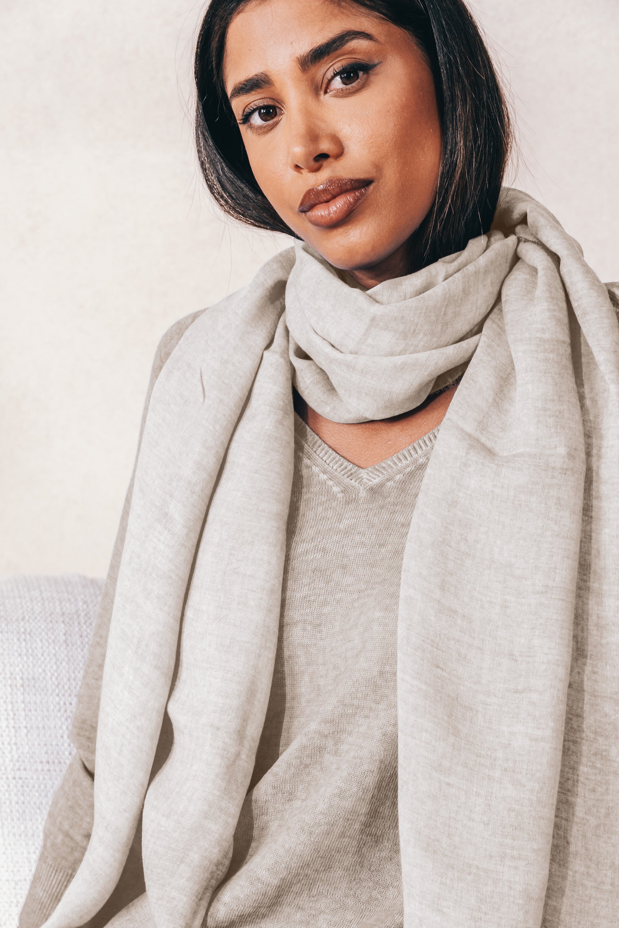 Piuma Scarf in Canapa