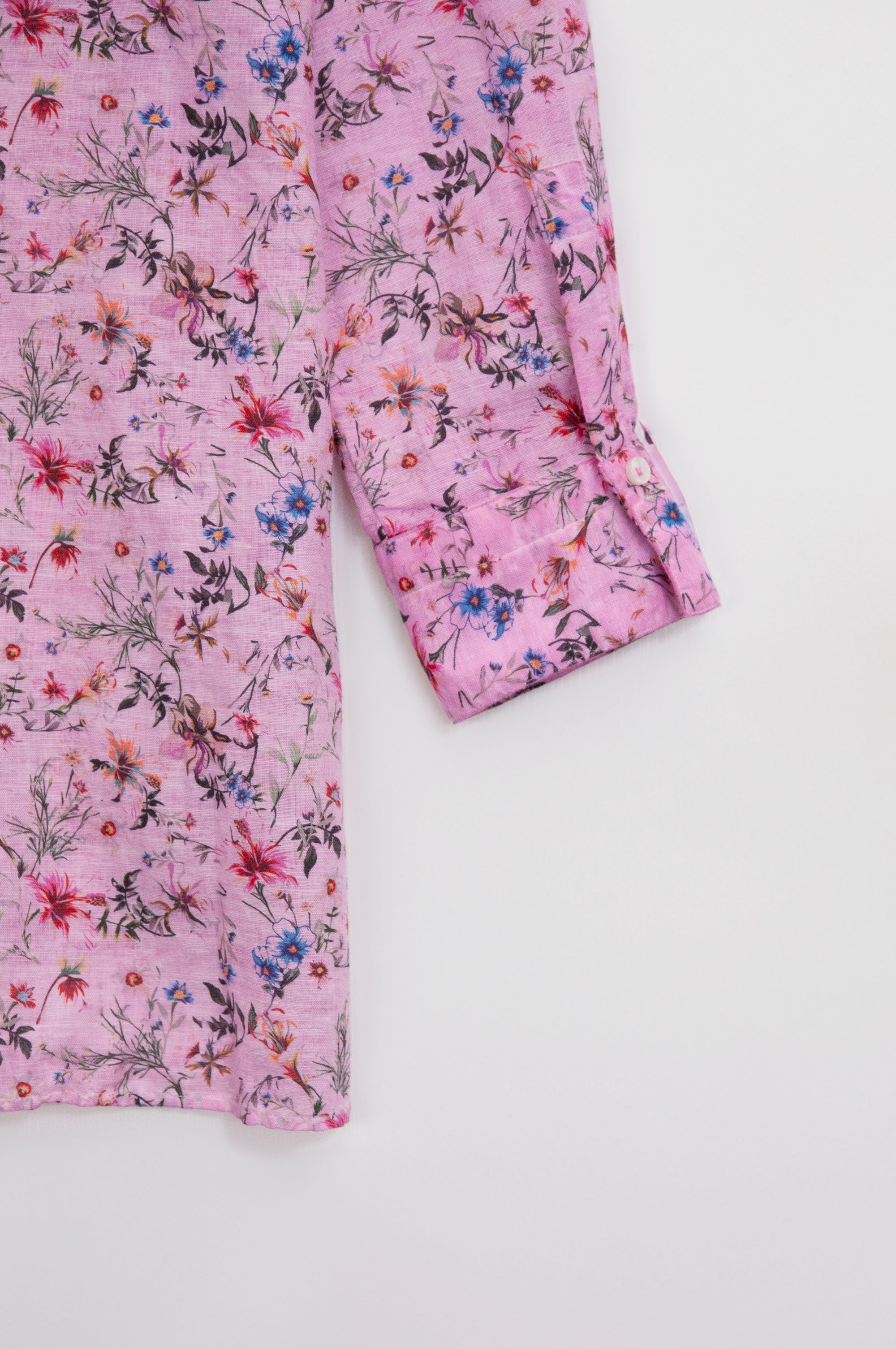 Asia Shirt in Flower in Candy