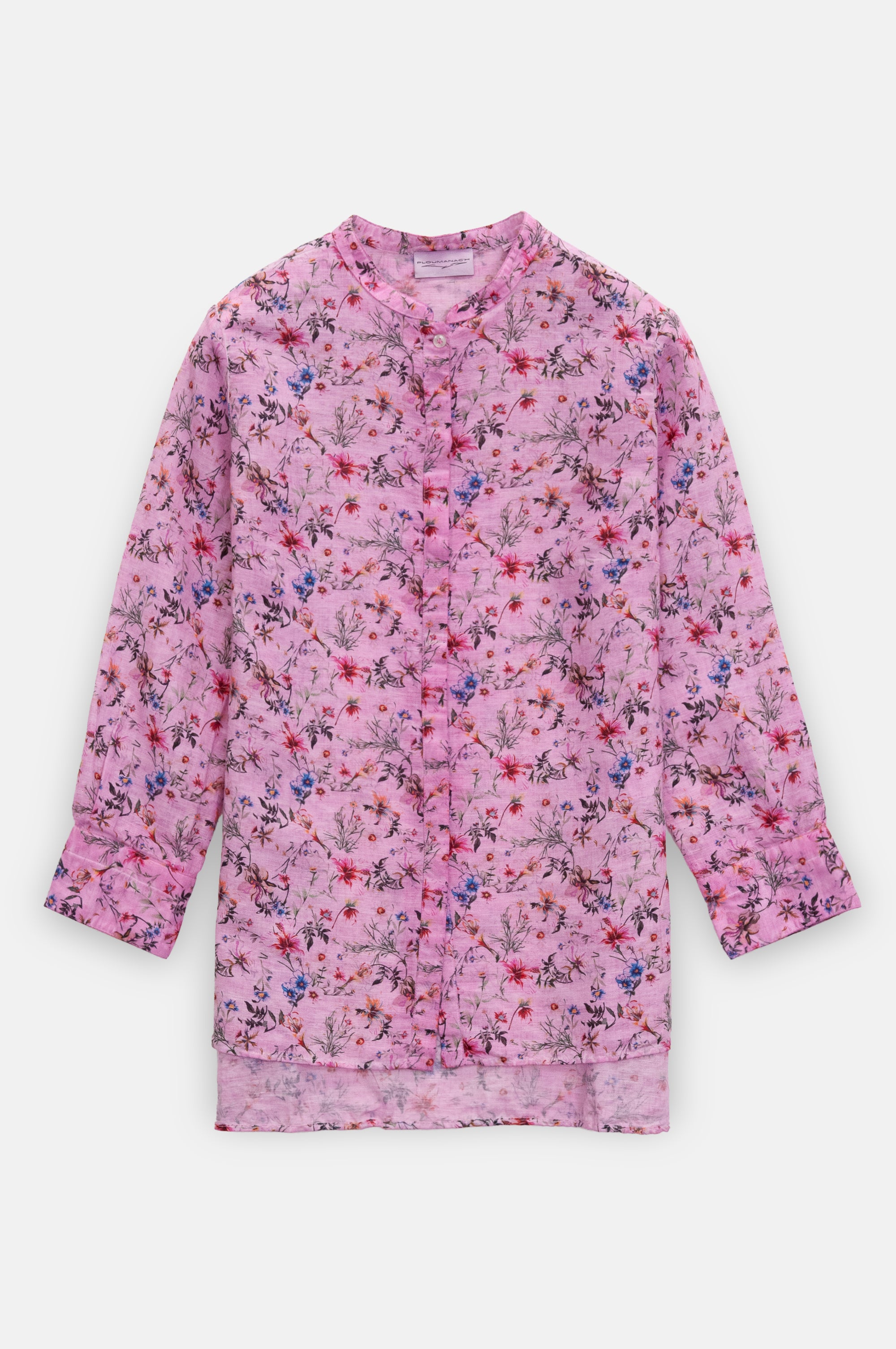 Asia Shirt in Flower in Candy