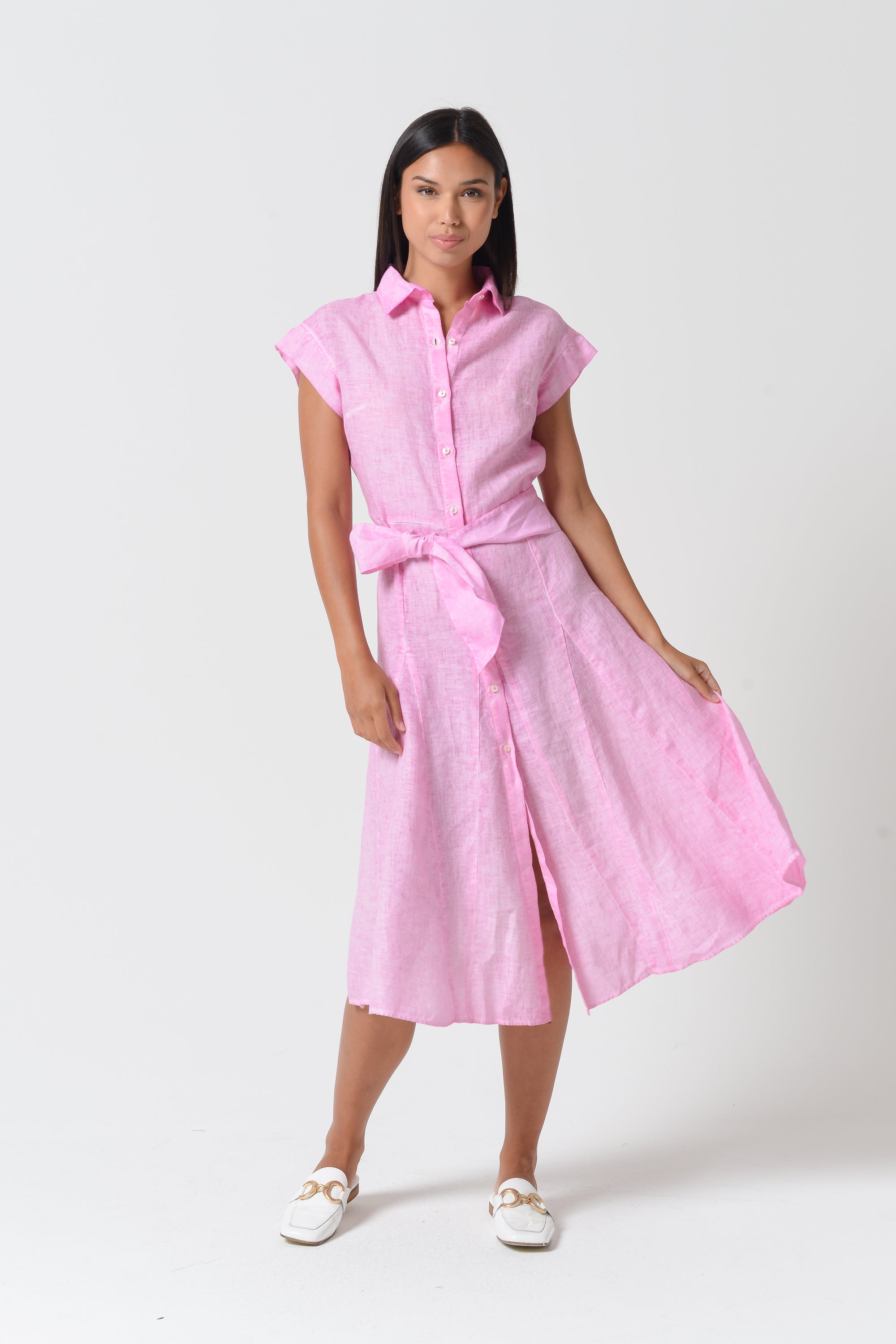 Sorrento Shirtdress - Candy