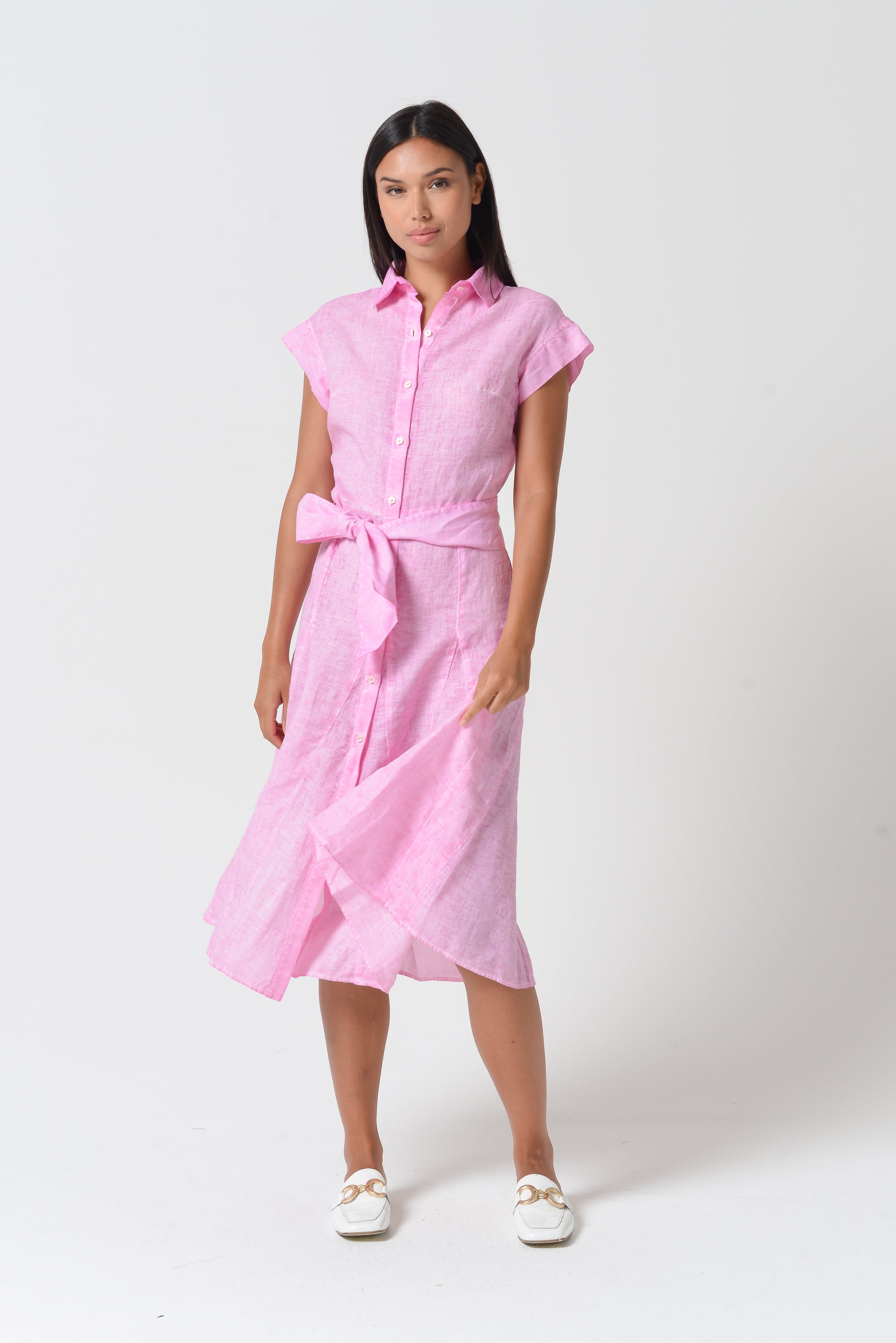 Sorrento Shirtdress - Candy