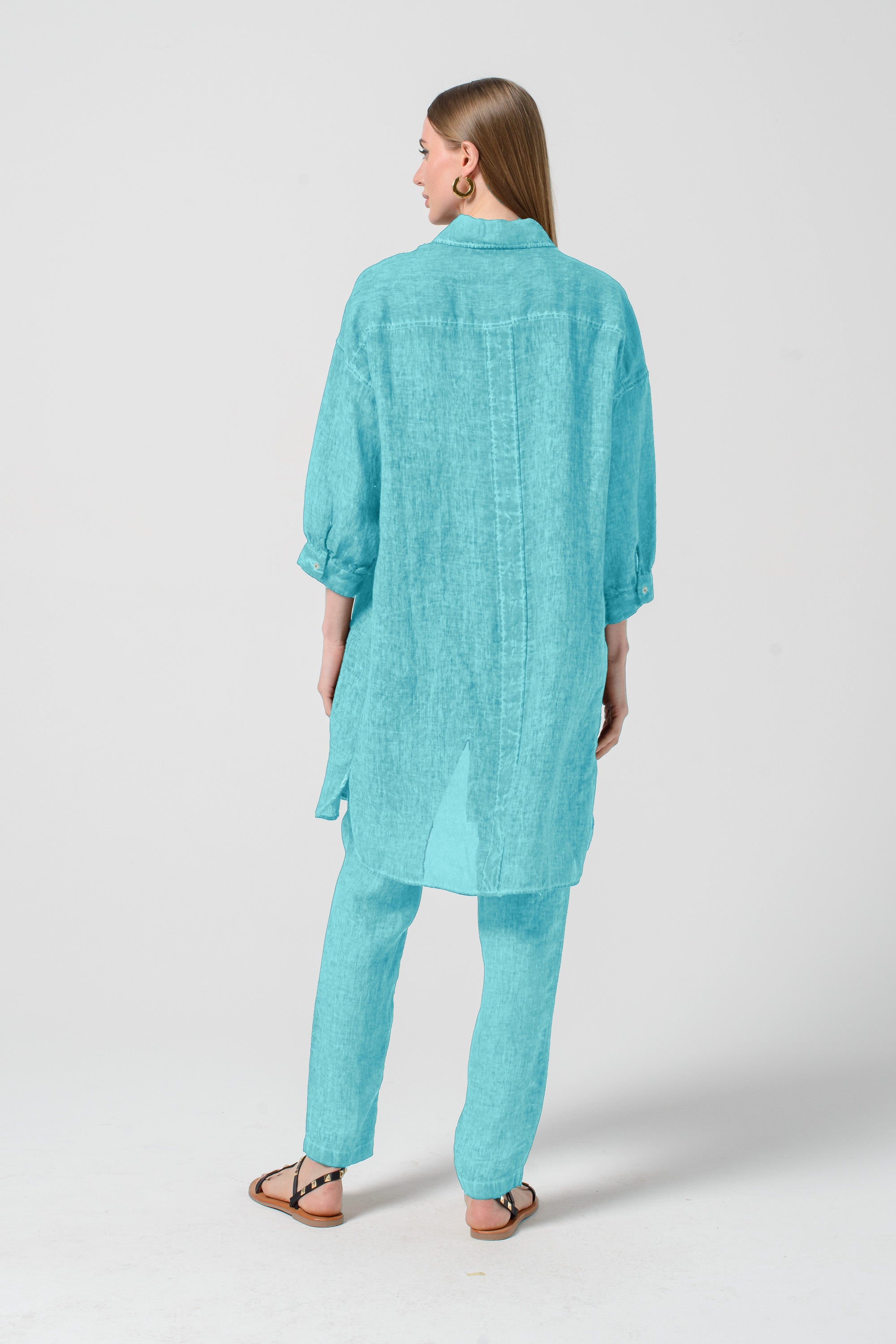 Lady Linen Shirtdress - Paraggi
