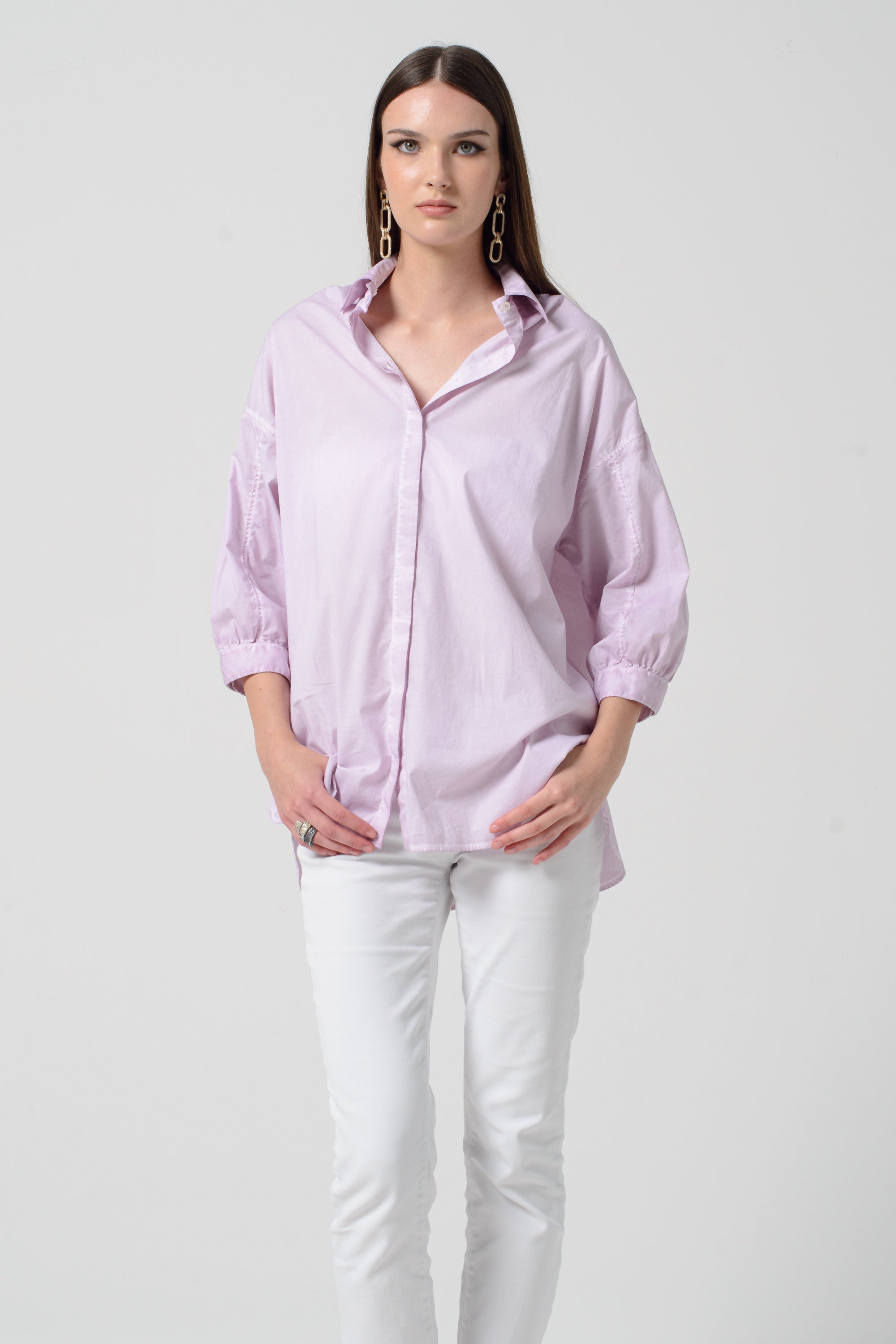 Boyfriend Shirt - Flora