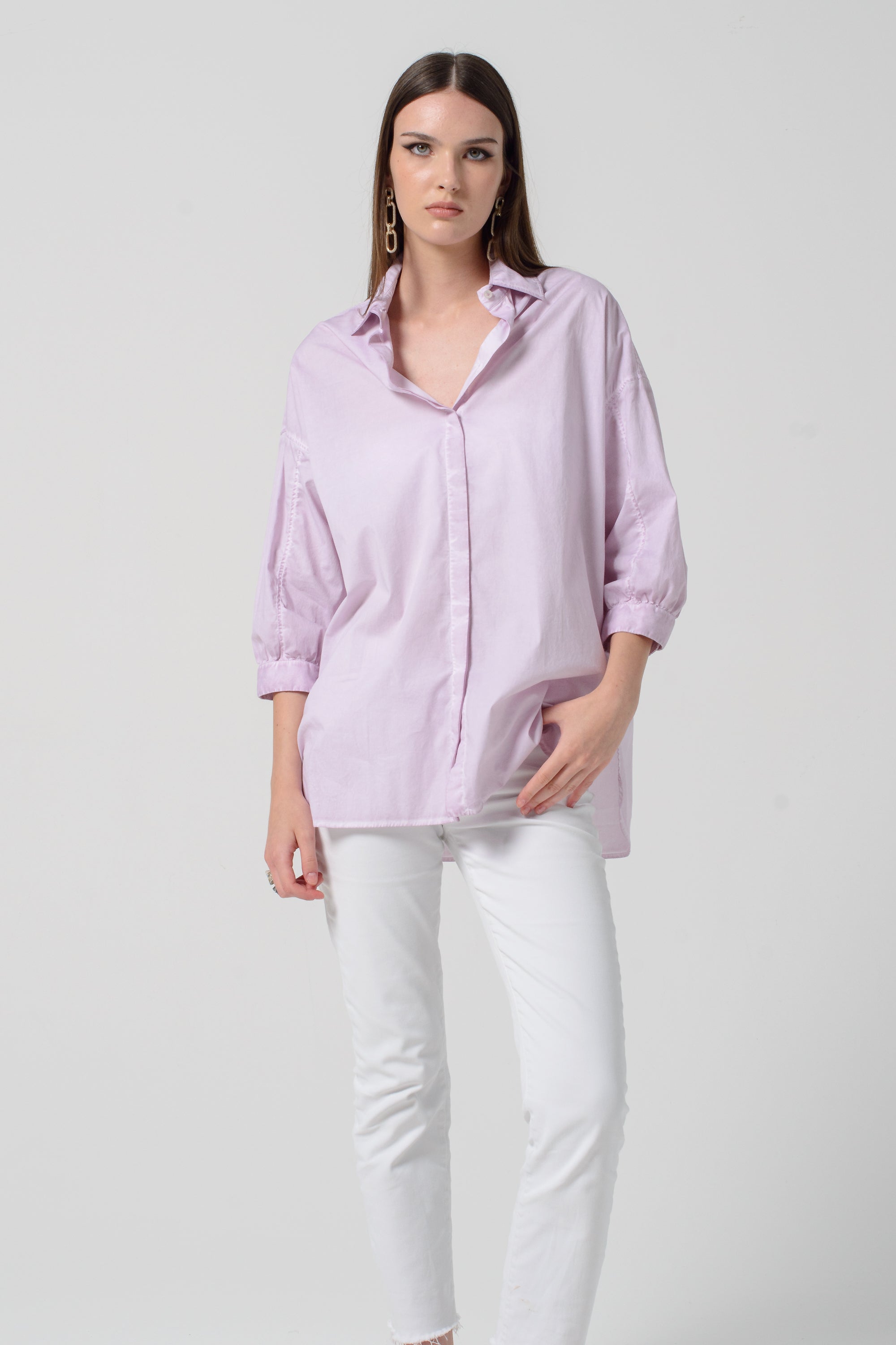 Boyfriend Shirt - Flora