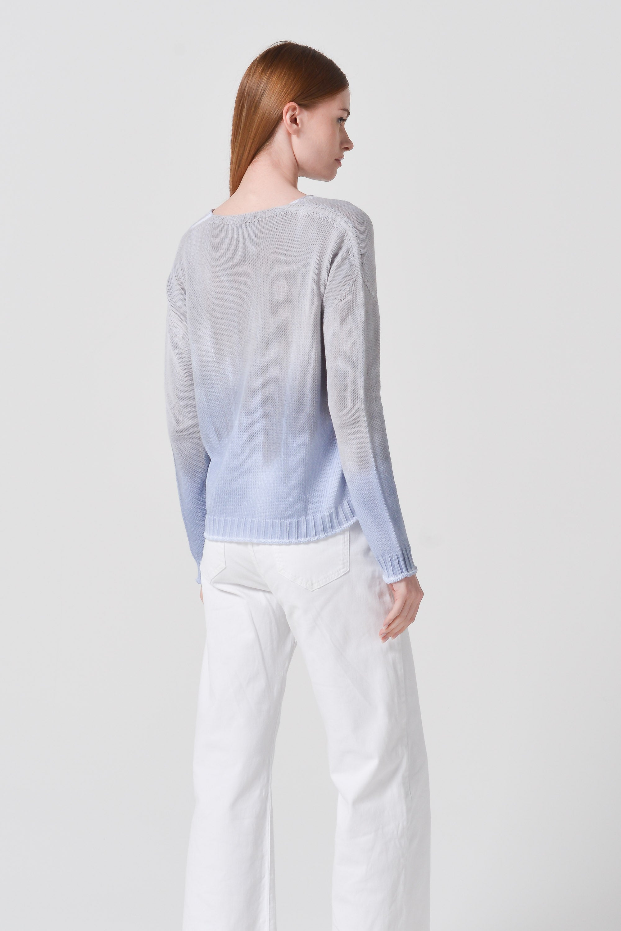 Cogo Knit in Seaside Art - Coastline