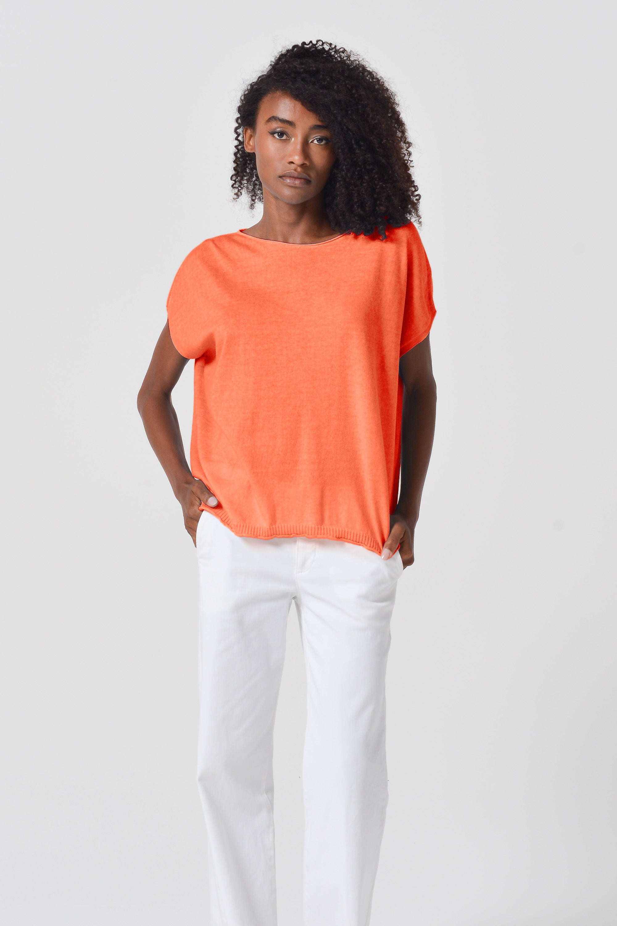 Mariner Knit - Papaya