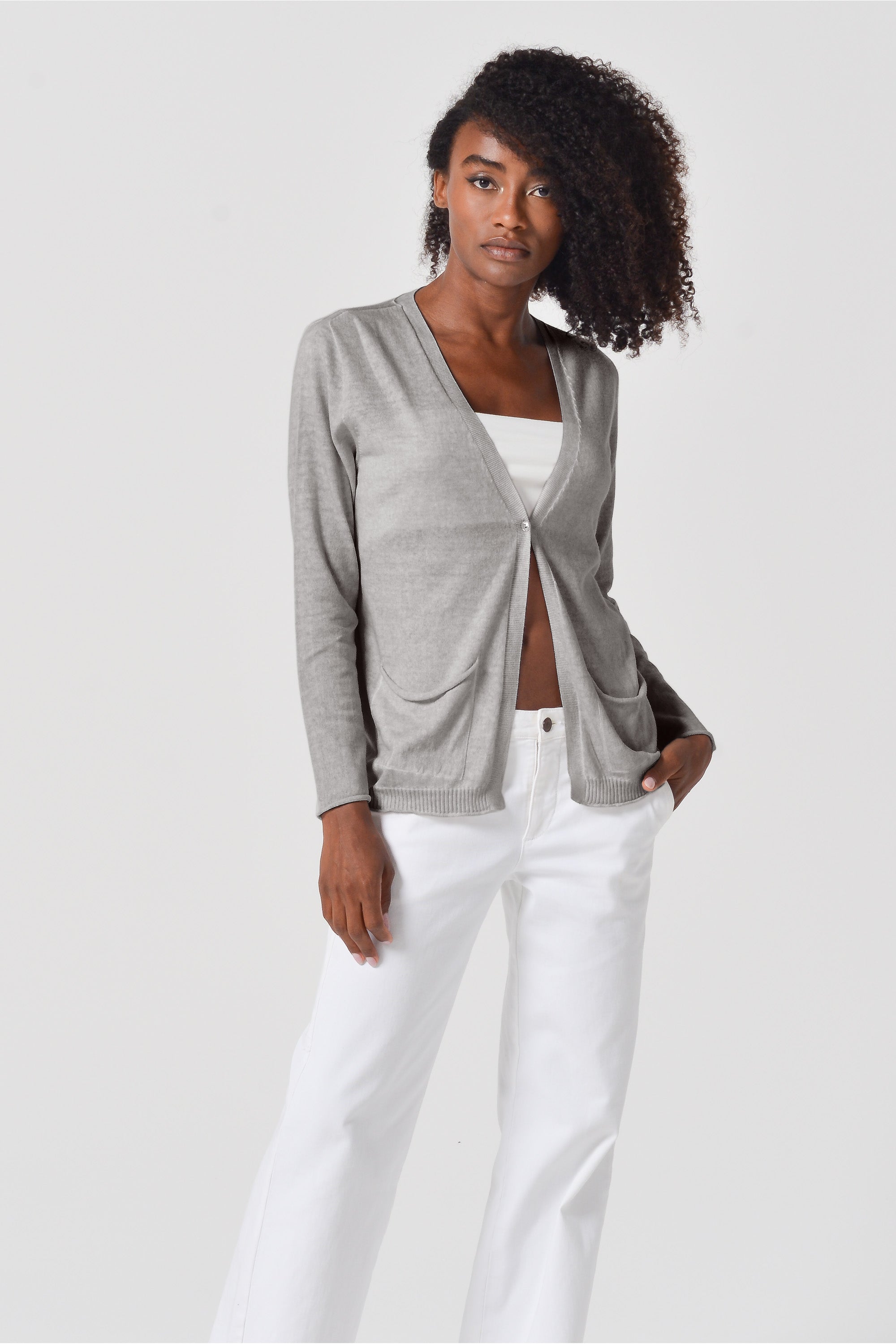 Sunlight Cardi -  Steel