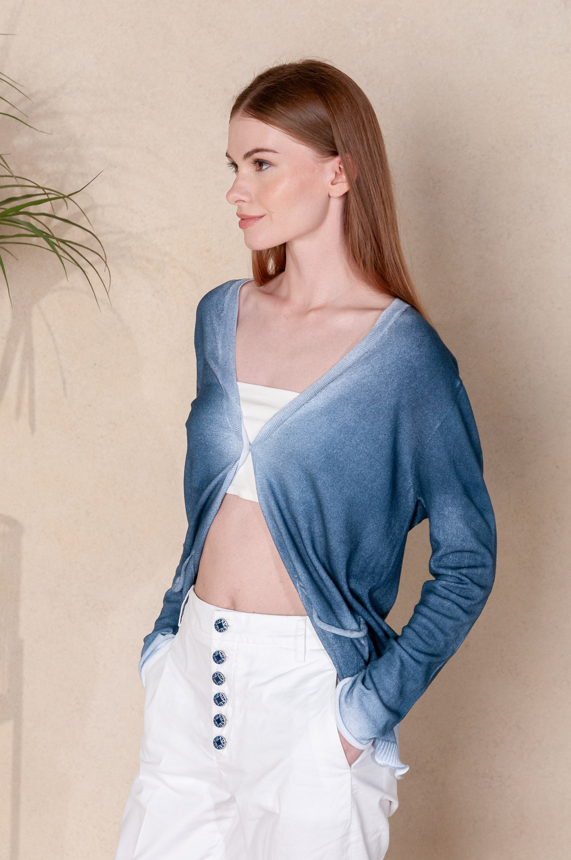 Sunlight Cardi in Spray Art - Profondo