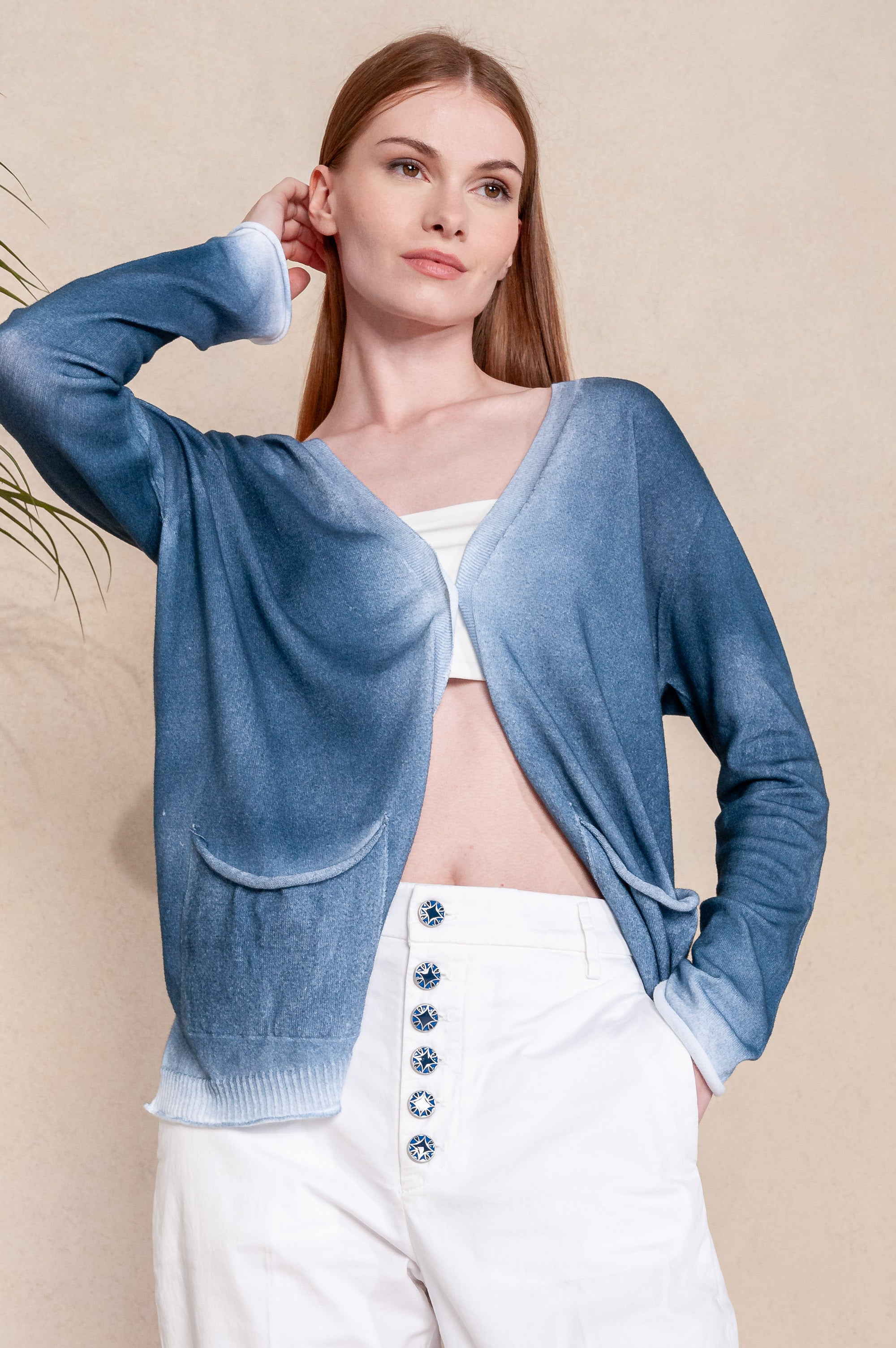 Sunlight Cardi in Spray Art - Profondo