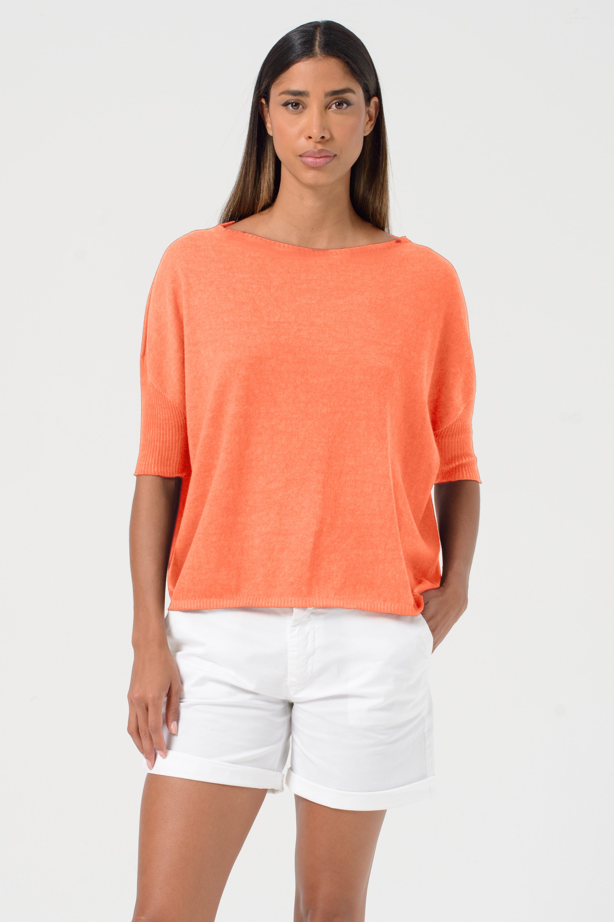 Catalina Knit - Papaya