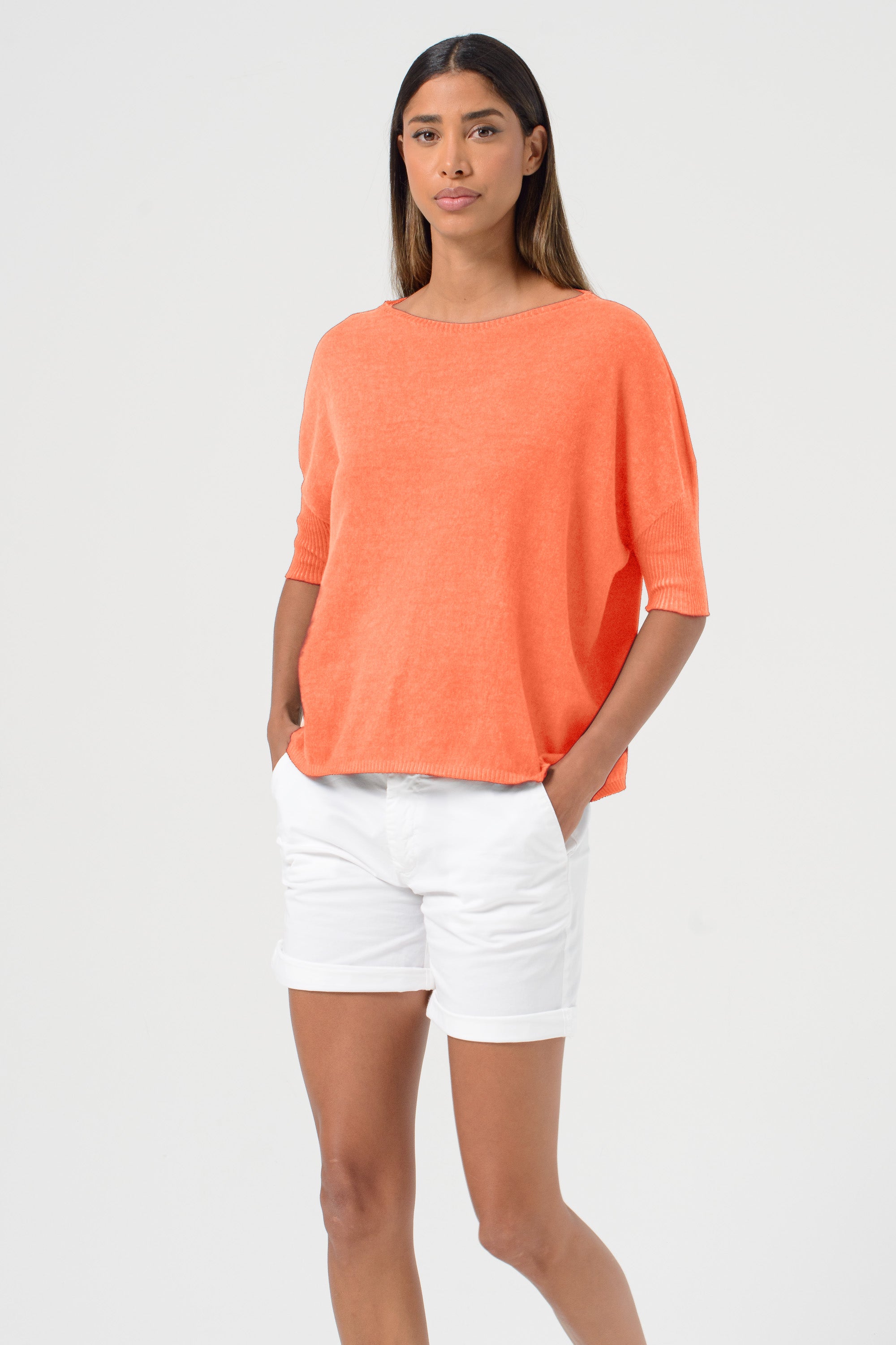 Catalina Knit - Papaya