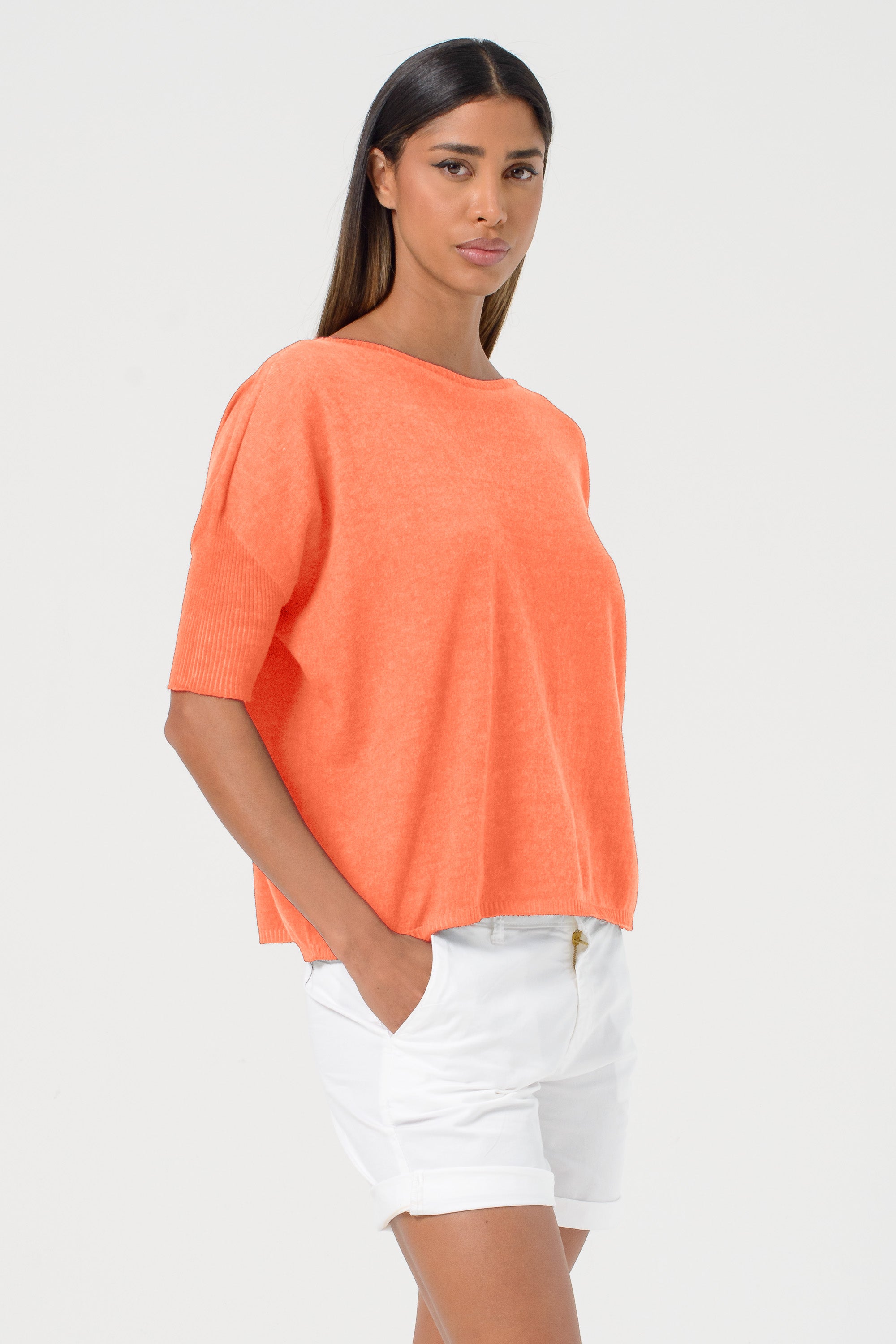 Catalina Knit - Papaya