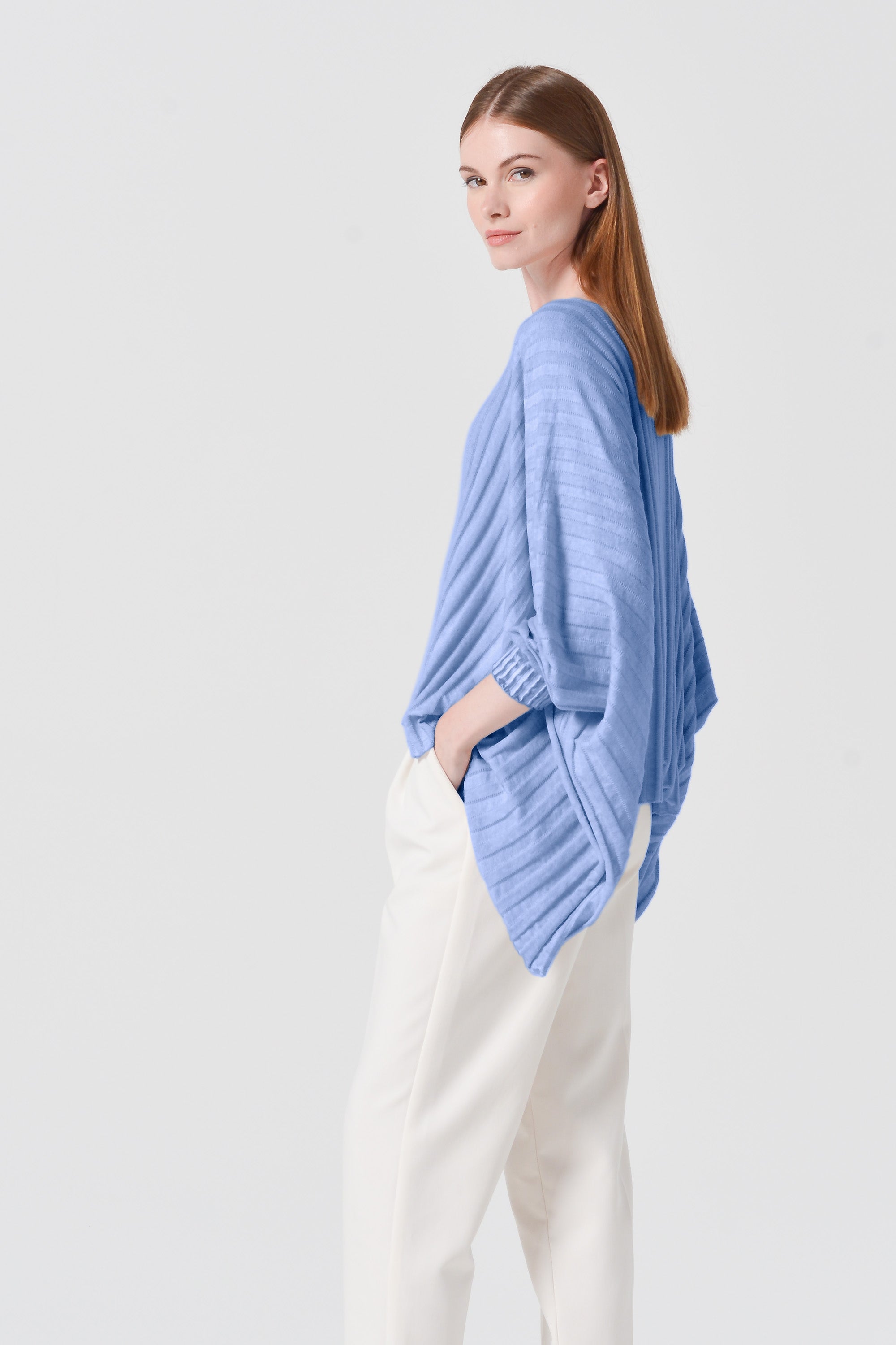 Bliss Poncho - Bay